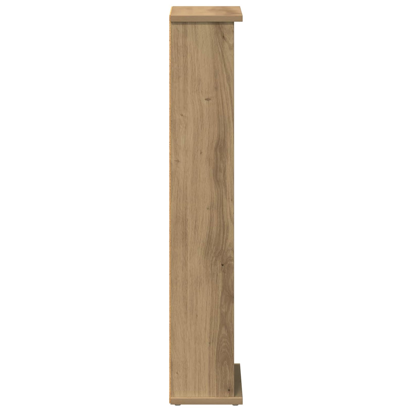 CD skap Artisan eik 60 x 17 x 92 cm Konstruert tre