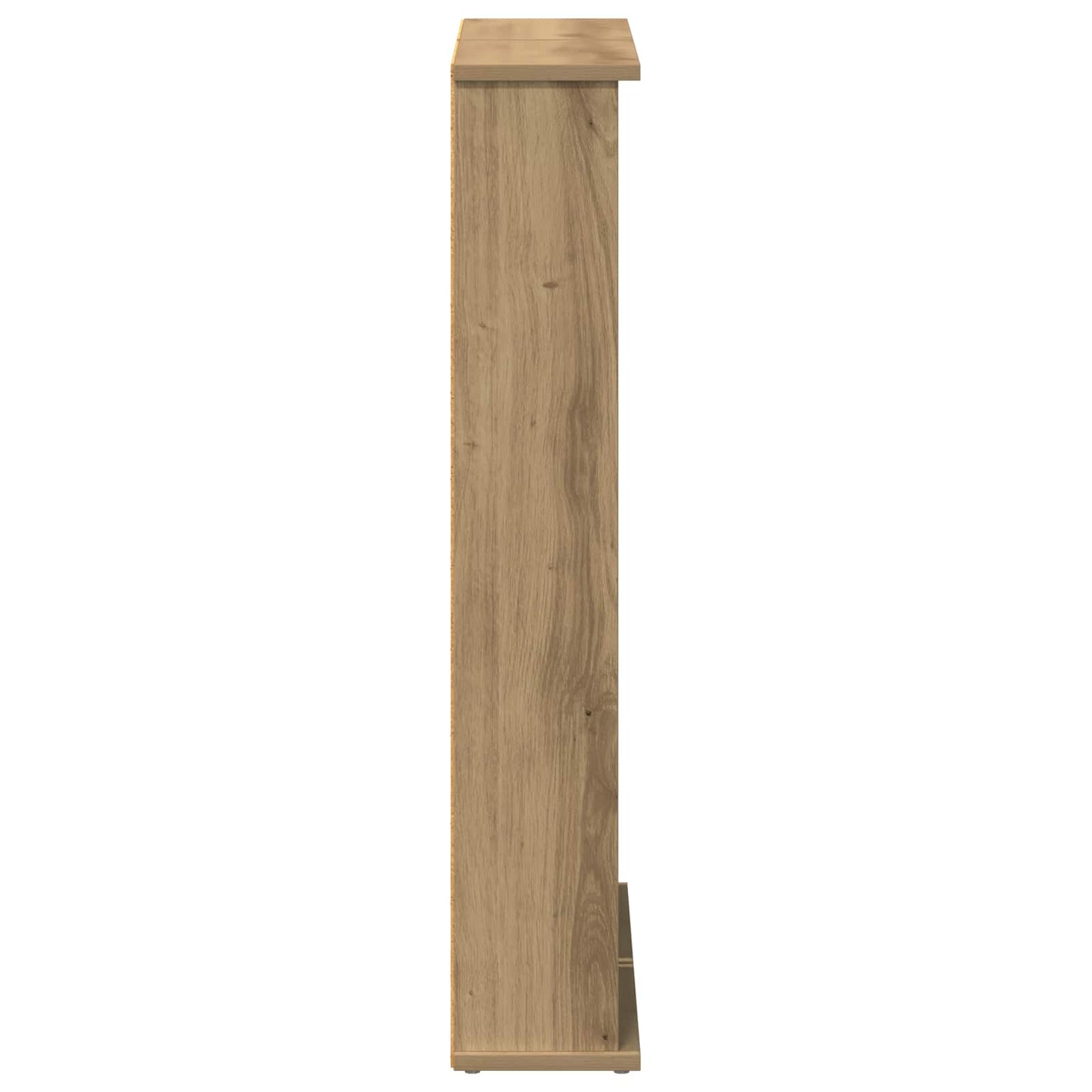 CD skap 2 stk. Artisan eik 60 x 17 x 92 cm Konstruert tre