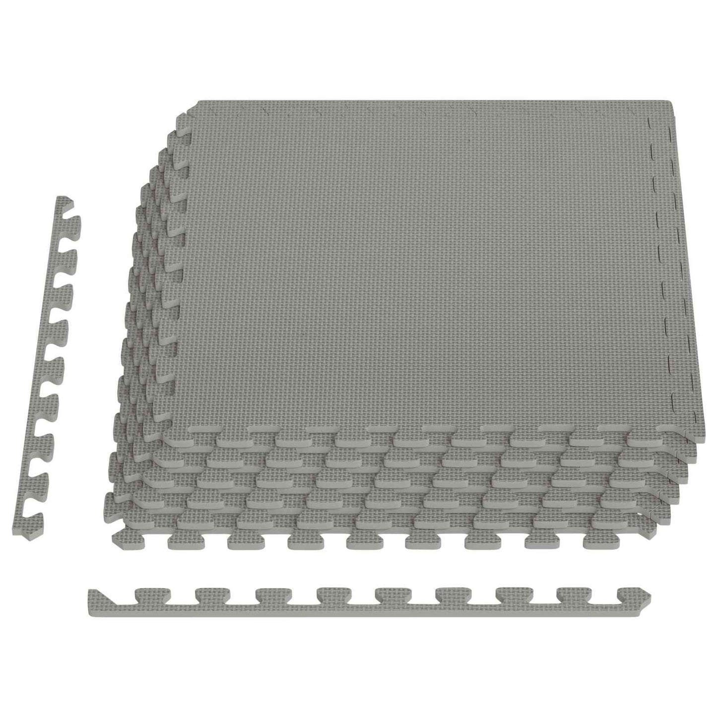 Gulvmatter 6 pcs Grå 2,16 m² EVA Skum
