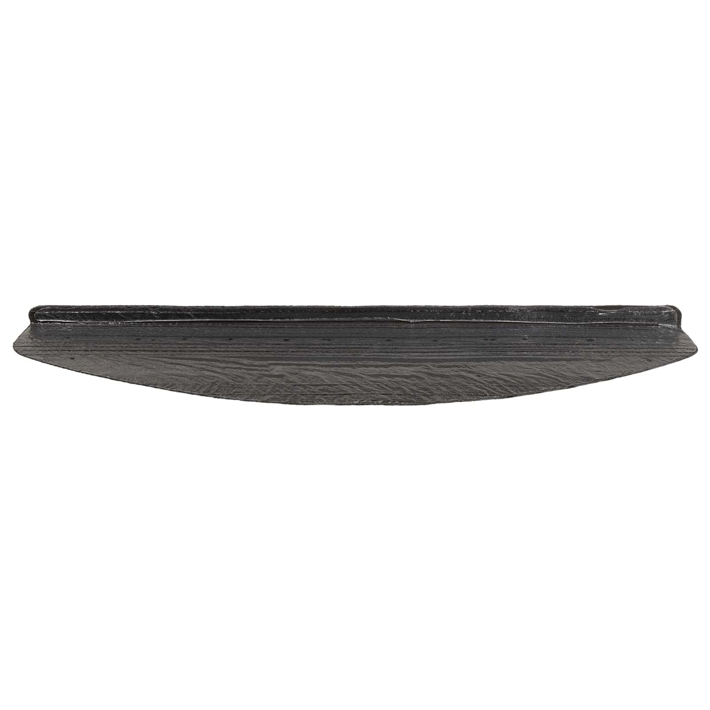 Selvlimende trappematter 15 pcs Antrasitt 80 x 28 x 3,5 cm