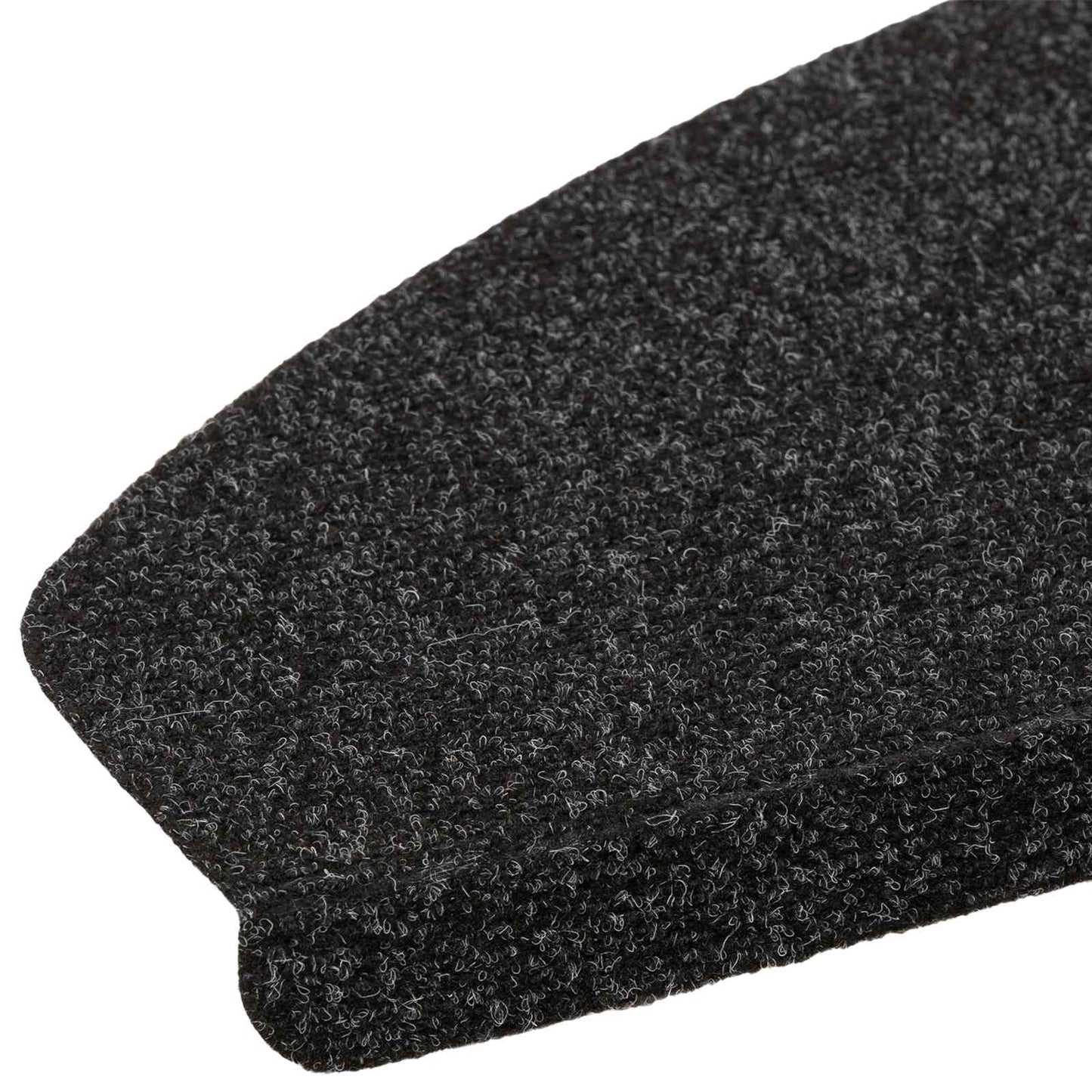 Selvlimende trappematter 15 pcs Svart 80 x 28 x 3,5 cm