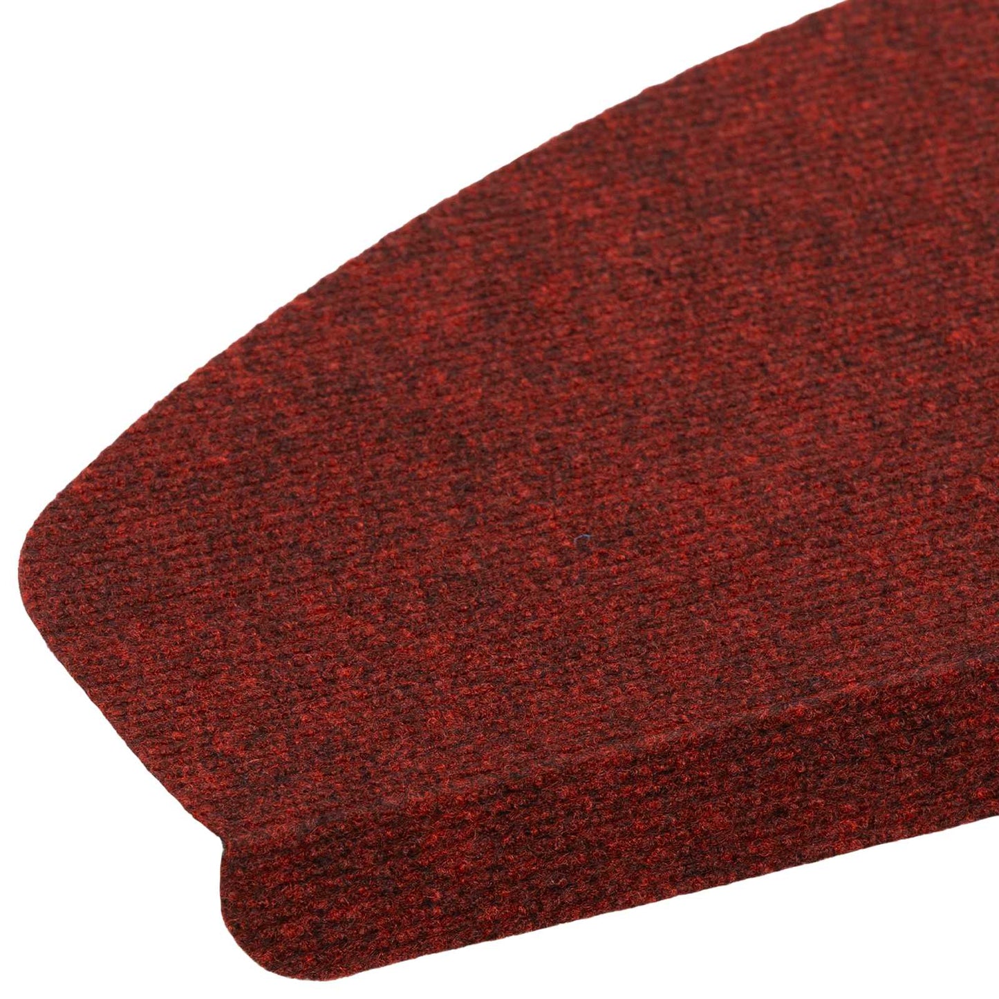 Selvlimende trappematter 15 pcs Rød 80 x 28 x 3,5 cm