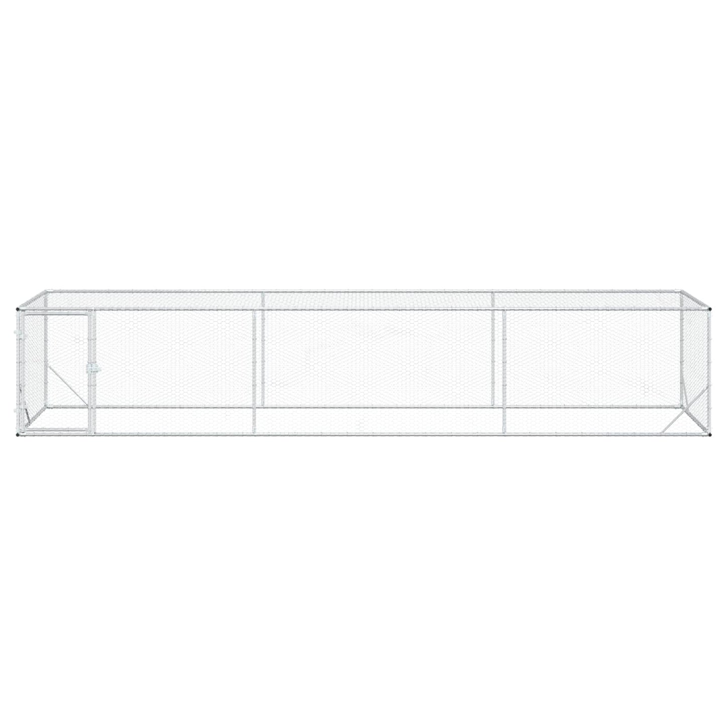 Hønsegård Sølv 500 x 100 x 100 cm Galvanisert stål