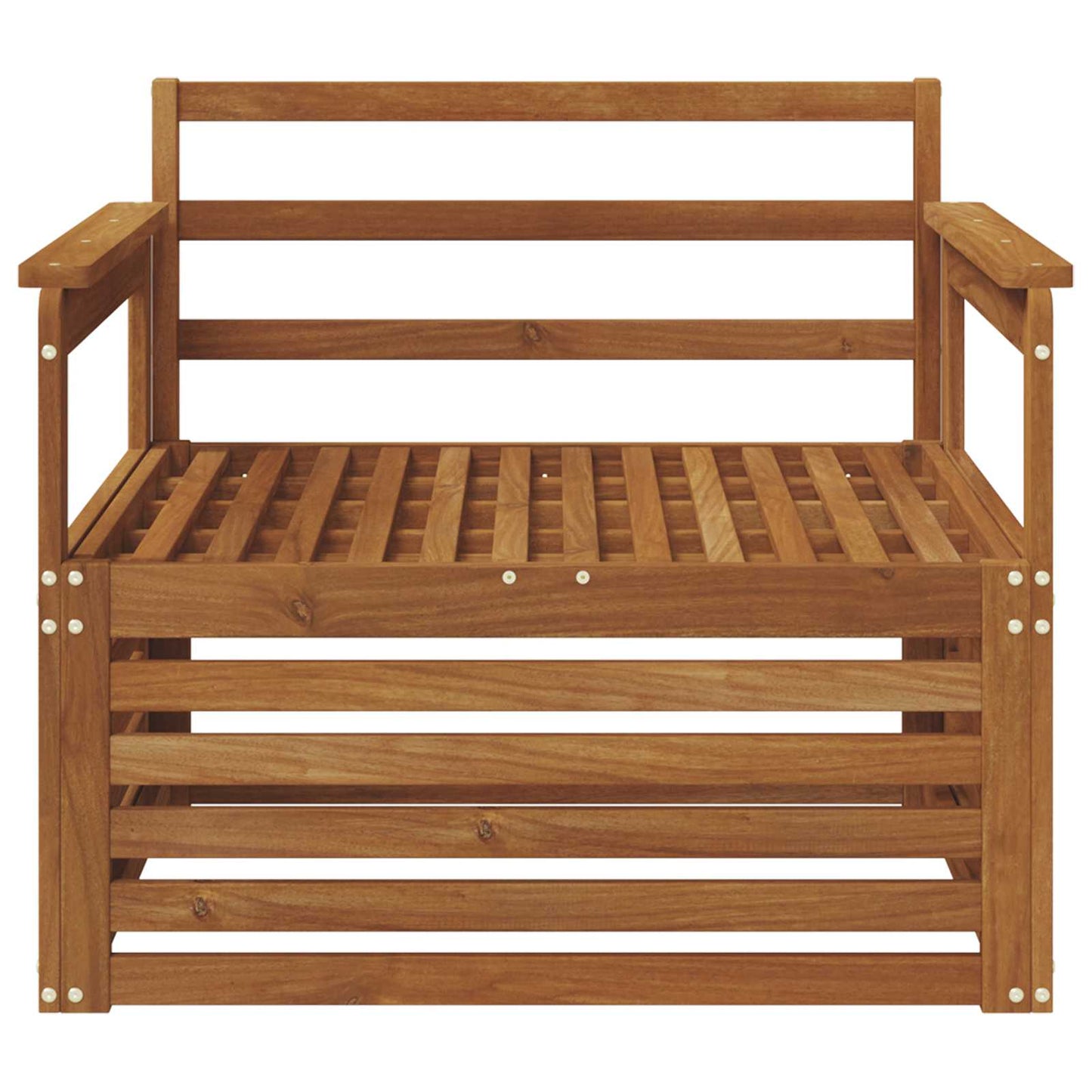 2 Stk Utesofa Naturlig