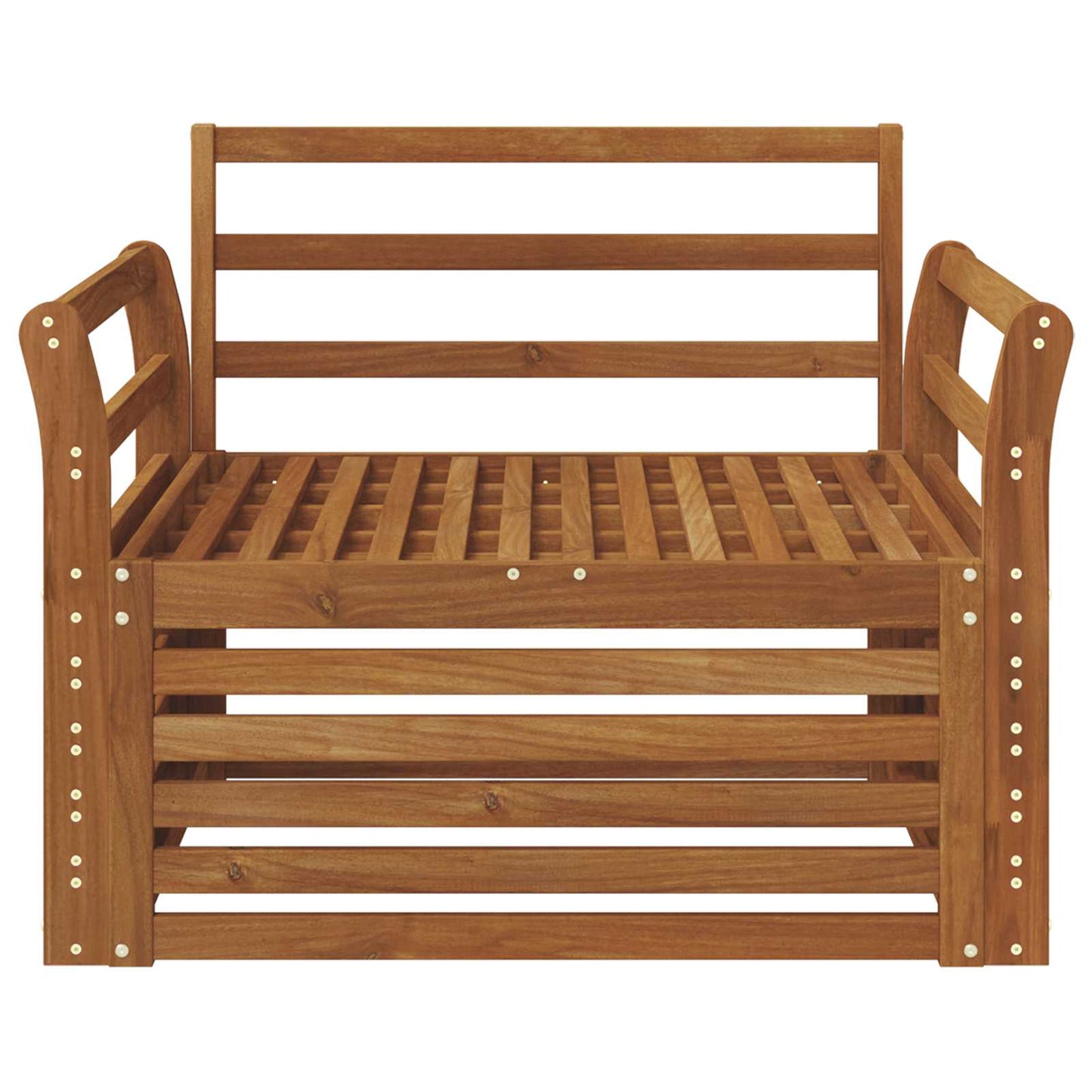 2 Stk Utesofa Naturlig