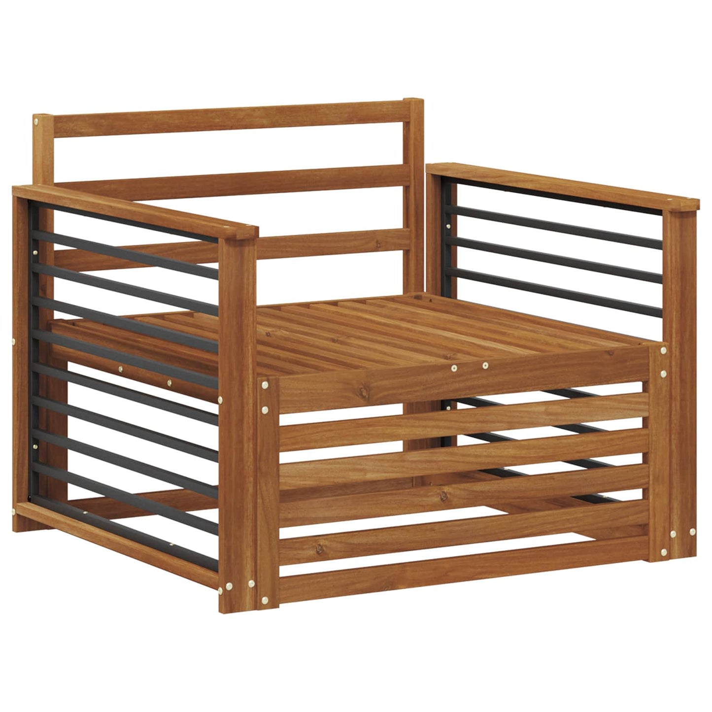 2 Stk Utesofa Naturlig