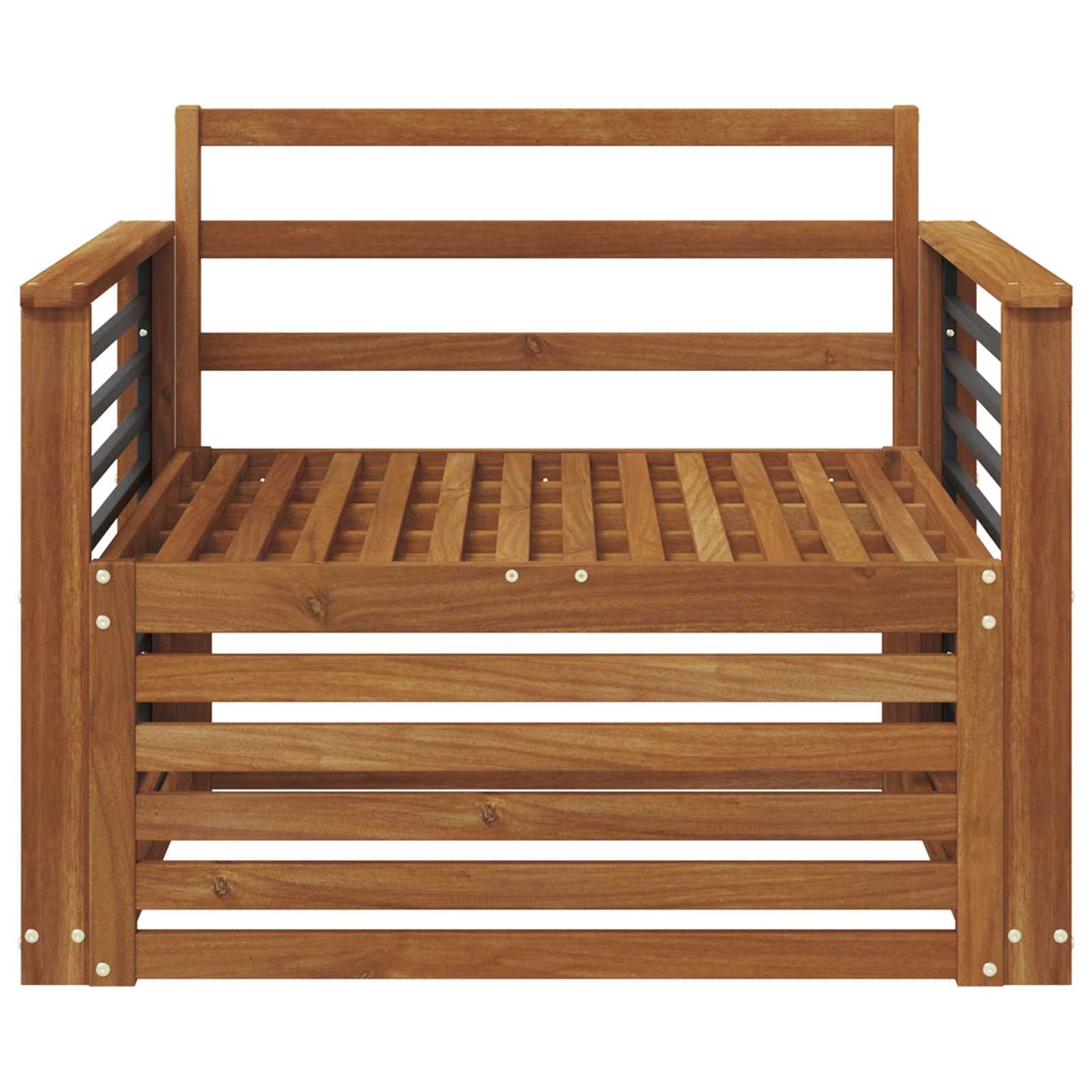 2 Stk Utesofa Naturlig