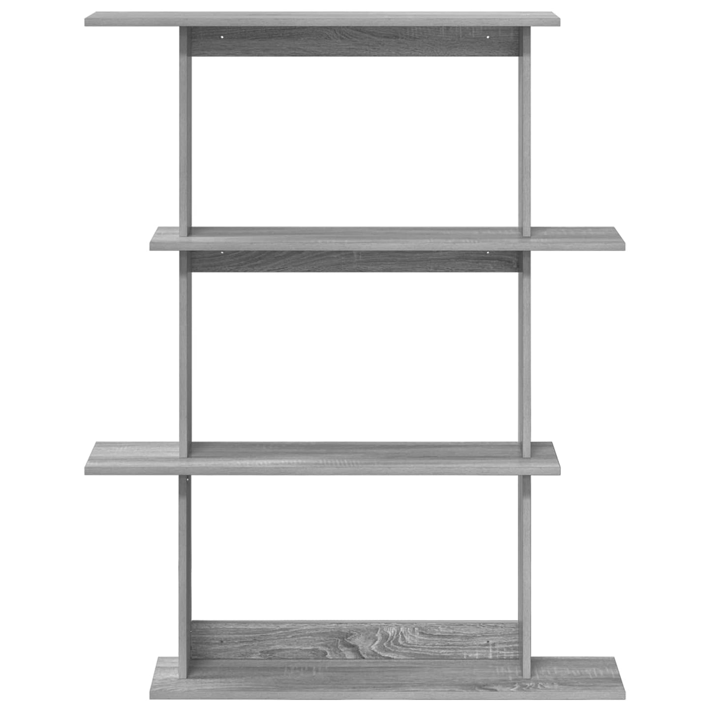 Vegghylleenhet Grå 100 x 20 x 126 cm Konstruert tre