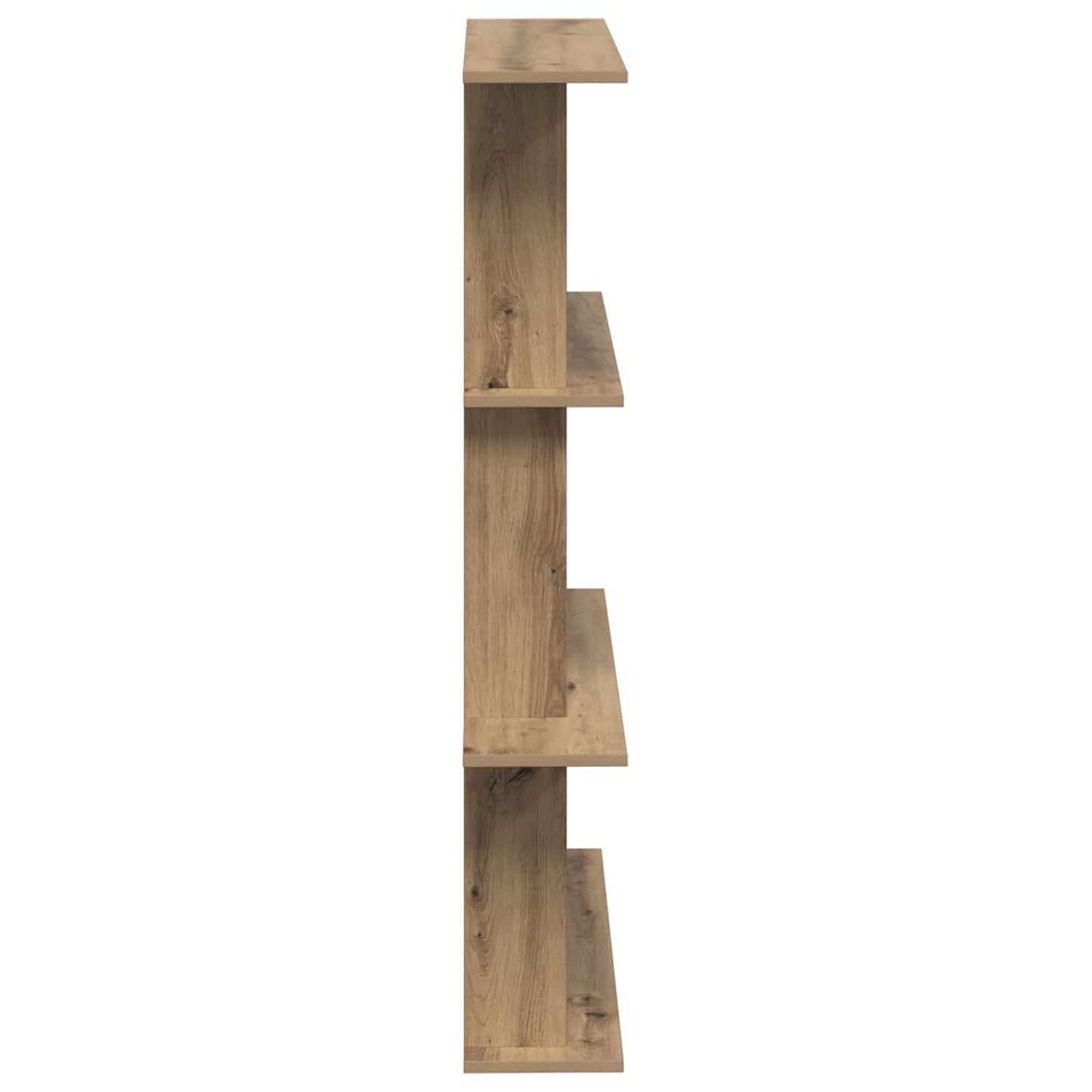 Vegghylleenhet Brun 100 x 20 x 126 cm Konstruert tre