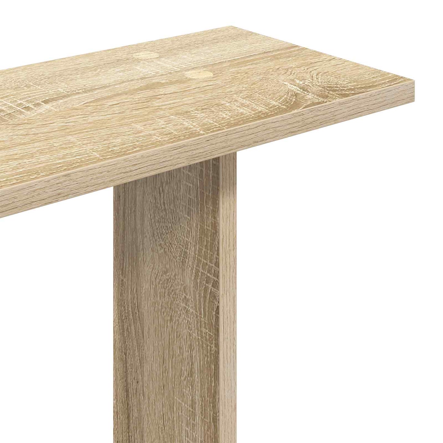 Vegghylle Veggmontert Brun 56 x 20 x 90 cm Konstruert tre