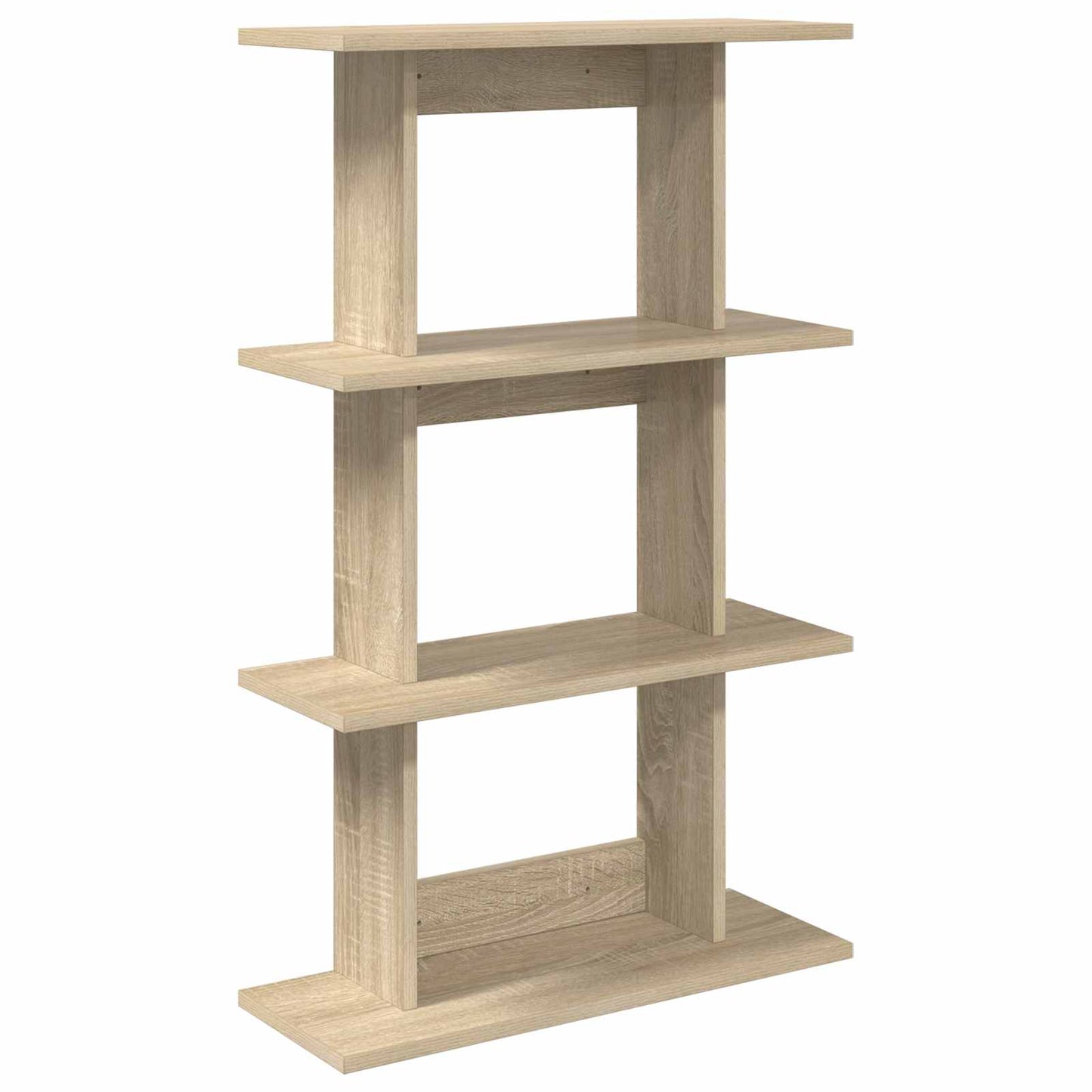 Vegghylle Veggmontert Brun 56 x 20 x 90 cm Konstruert tre