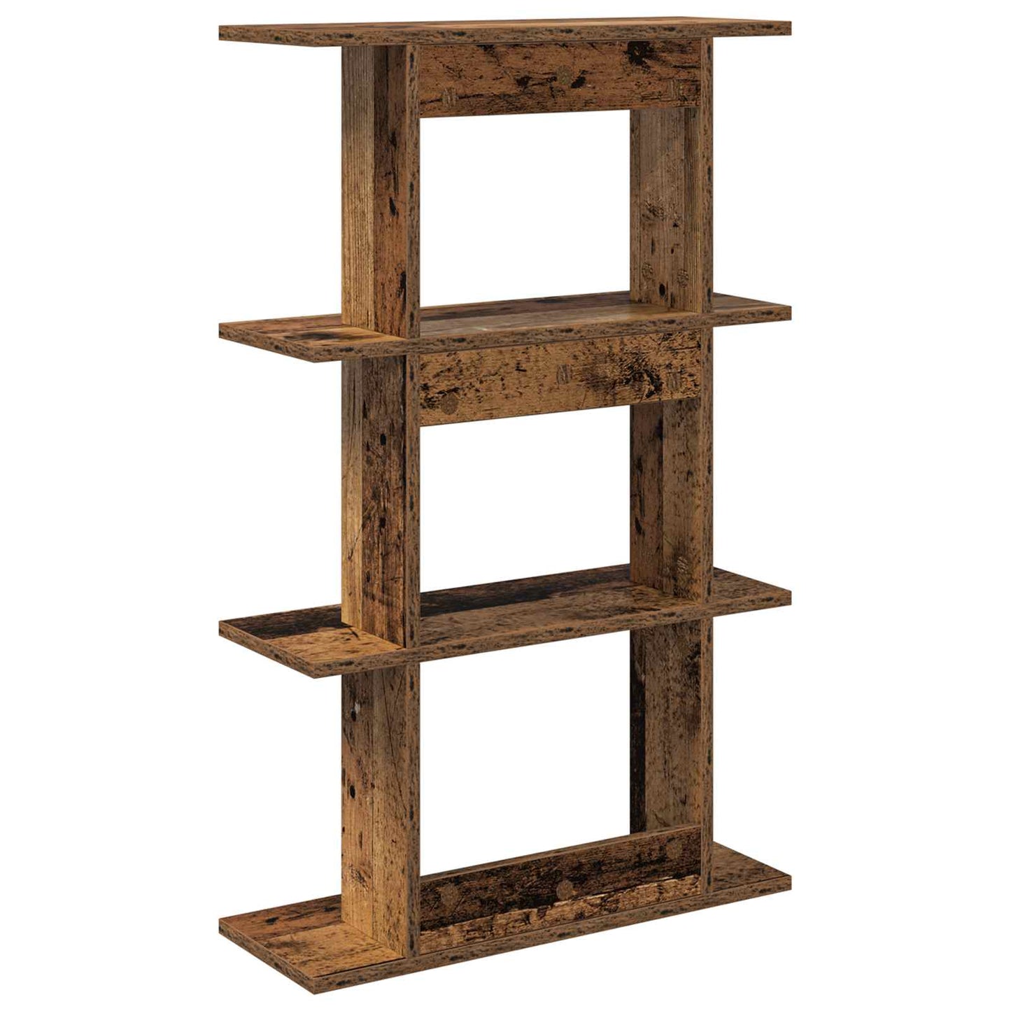 Vegghylle Veggmontert Brun 56 x 20 x 90 cm Konstruert tre