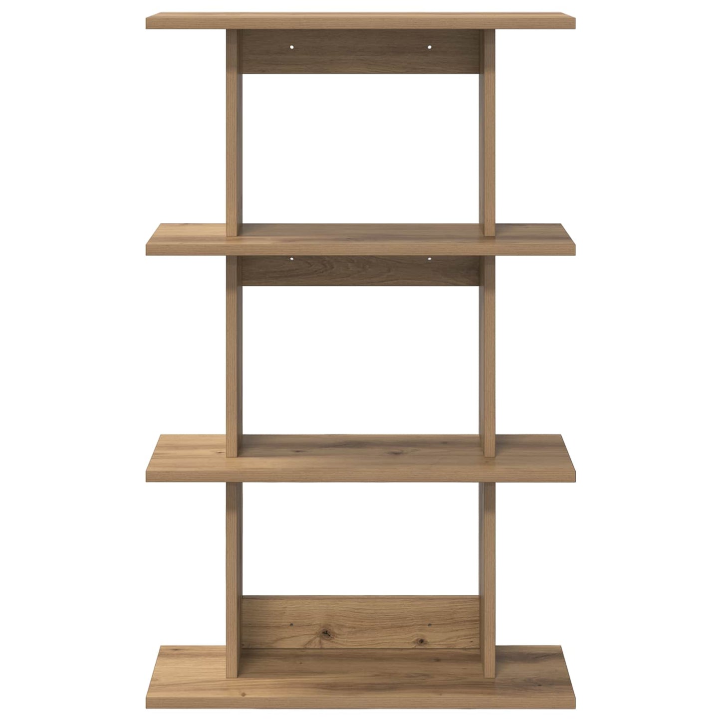 Vegghylle Veggmontert Brun 56 x 20 x 90 cm Konstruert tre