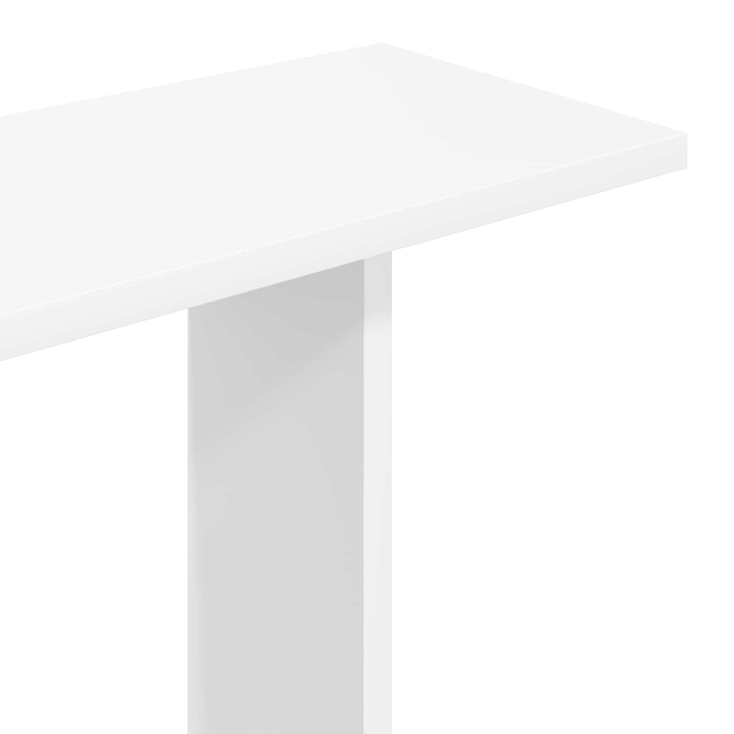Vegghylle Veggmontert Hvit 80 x 20 x 75 cm Konstruert tre
