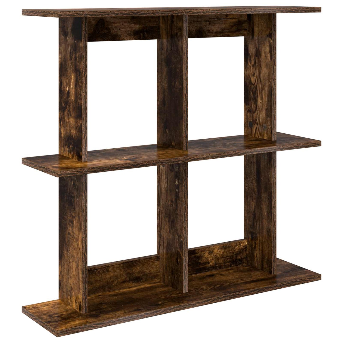 Vegghylle Veggmontert Brun 80 x 20 x 75 cm Konstruert tre