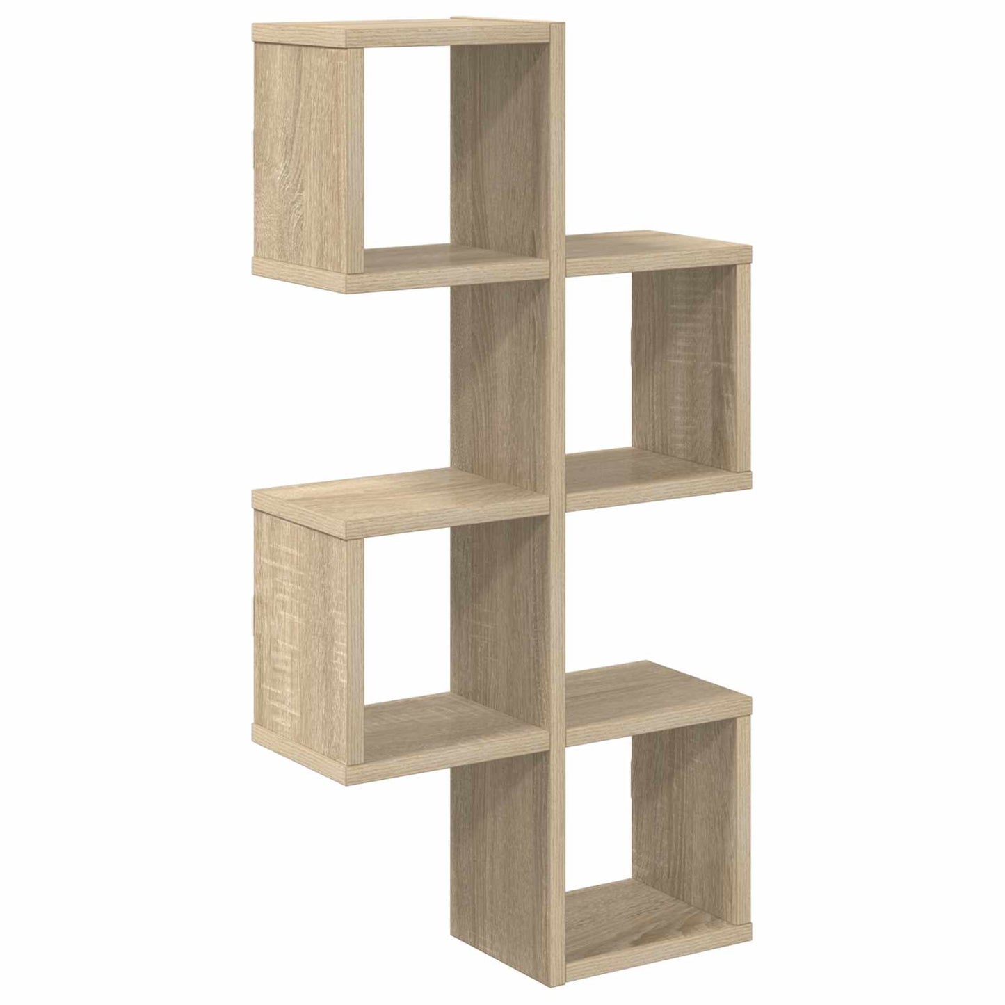 Vegghylle Veggmontert Brun 39 x 15 x 76 cm Konstruert tre
