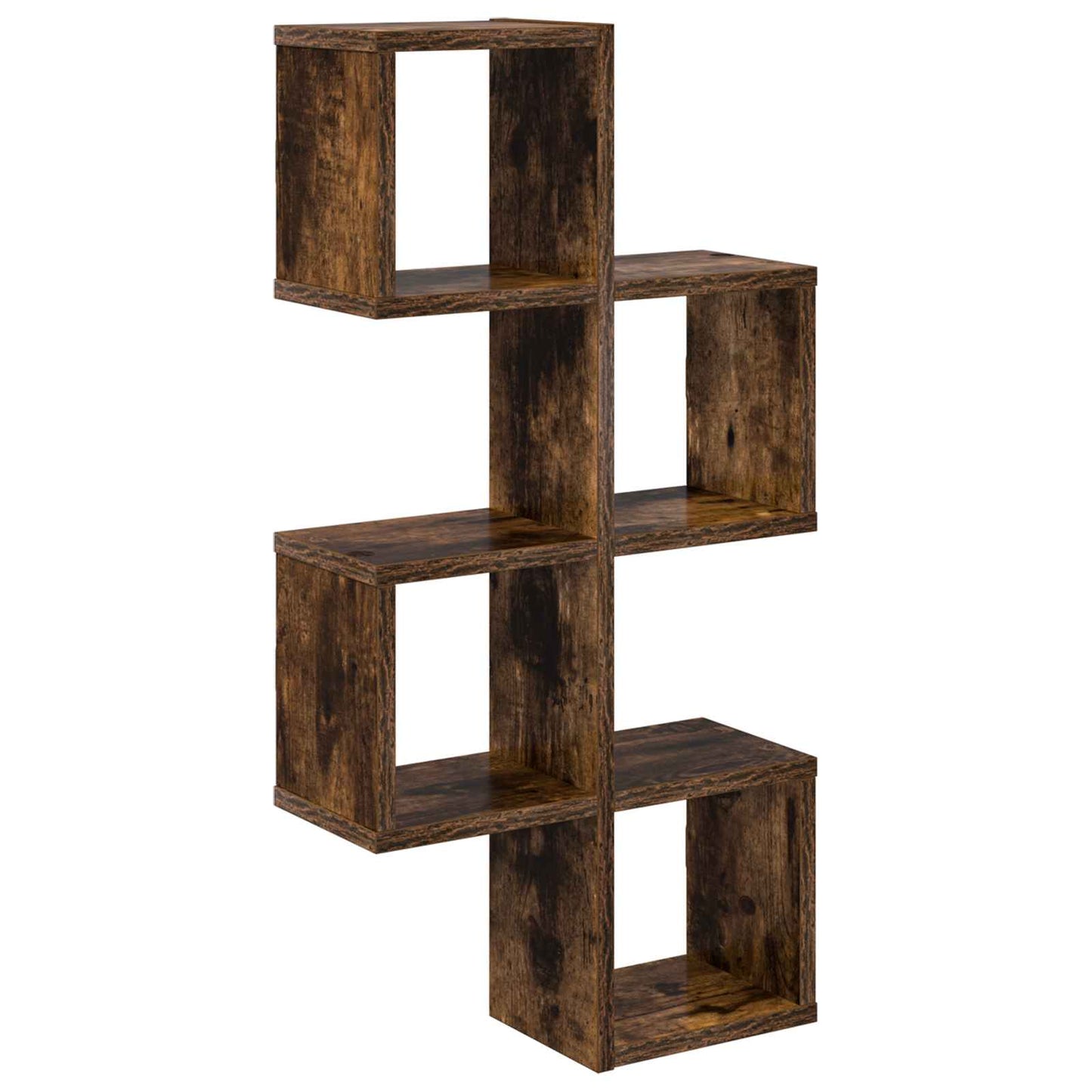 Vegghylle Veggmontert Brun 39 x 15 x 76 cm Konstruert tre