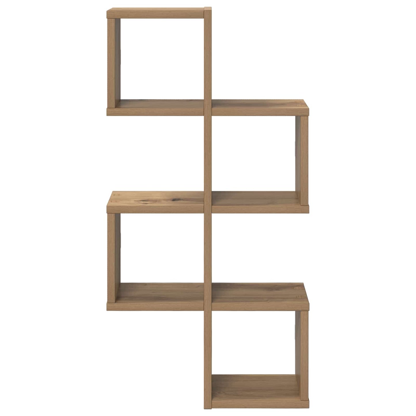 Vegghylle Veggmontert Brun 39 x 15 x 76 cm Konstruert tre