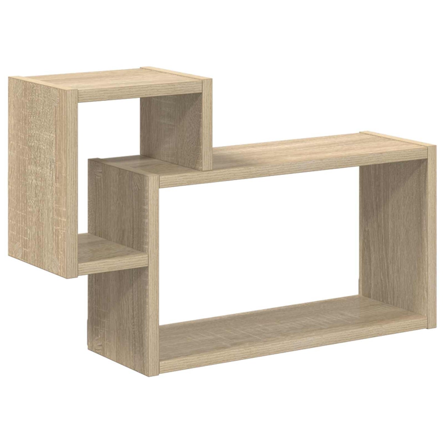 Vegghylle Veggmontert Brun 55 x 15 x 35 cm Konstruert tre