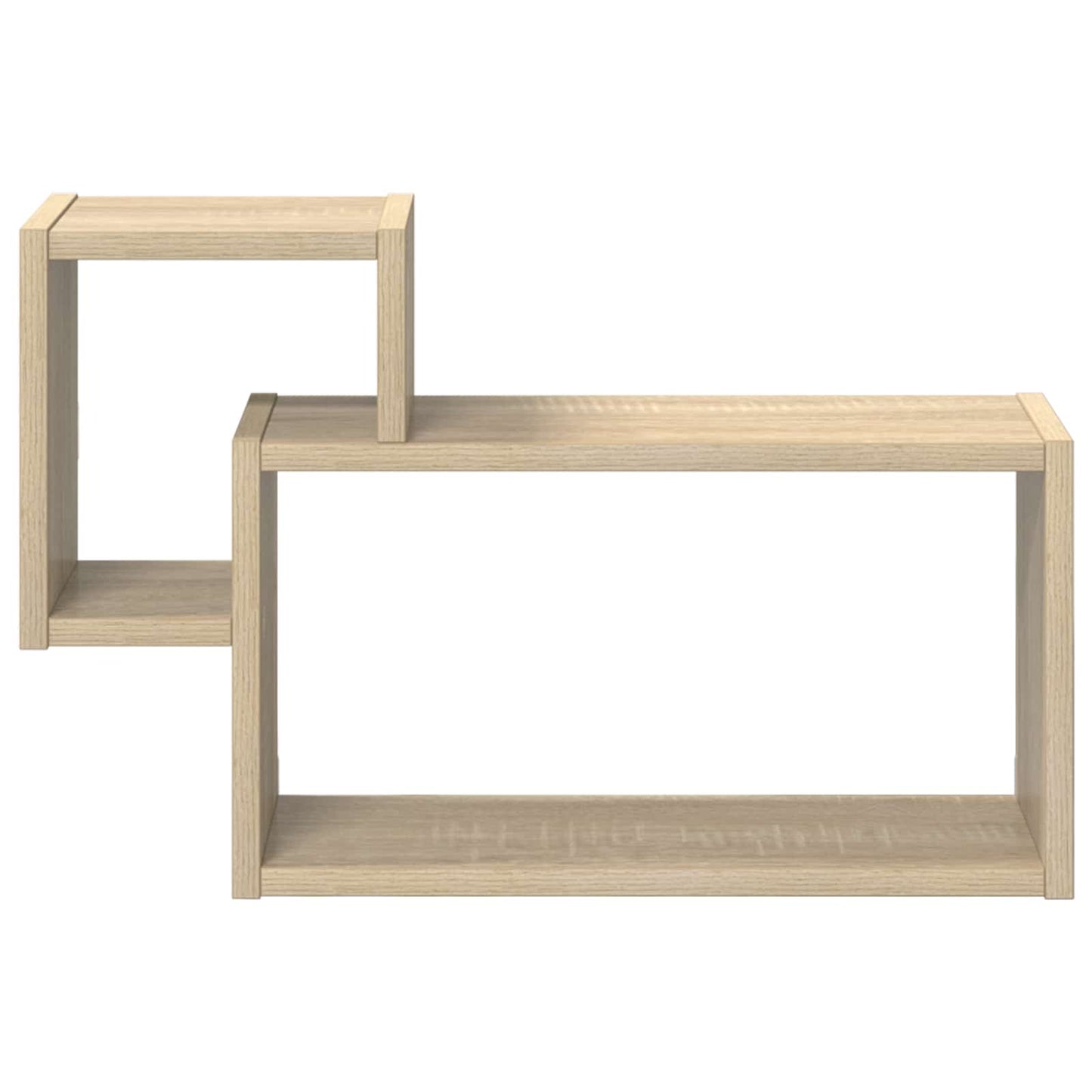 Vegghylle Veggmontert Brun 55 x 15 x 35 cm Konstruert tre