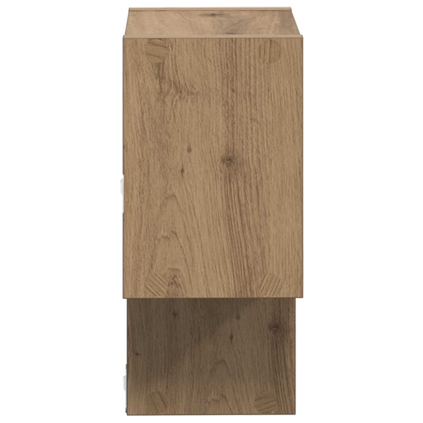 Vegghylle Veggmontert Brun 55 x 15 x 35 cm Konstruert tre