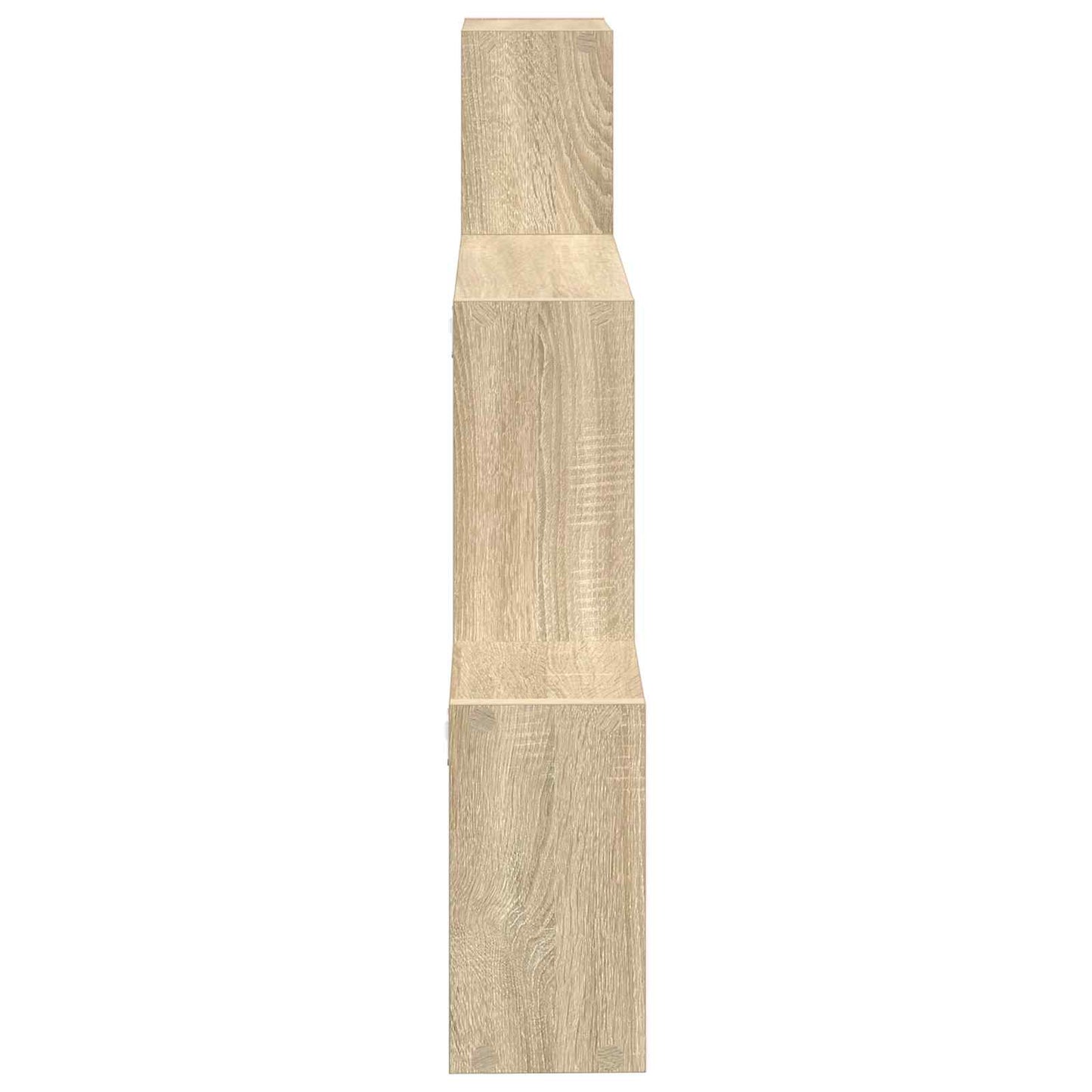Vegghylle Veggmontert Brun 91,5 x 15 x 76 cm Konstruert tre