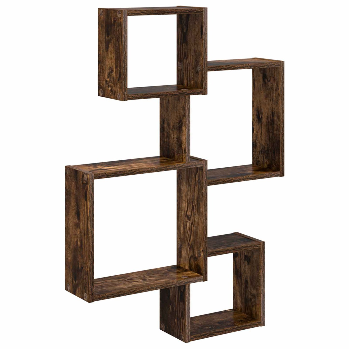 Veggcube hyller Veggmontert Brun 64 x 13,5 x 91,5 cm