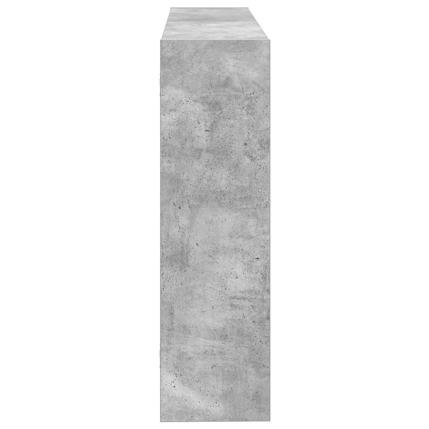 Vegghylle Veggmontert Grå 95 x 20 x 69,5 cm Konstruert tre