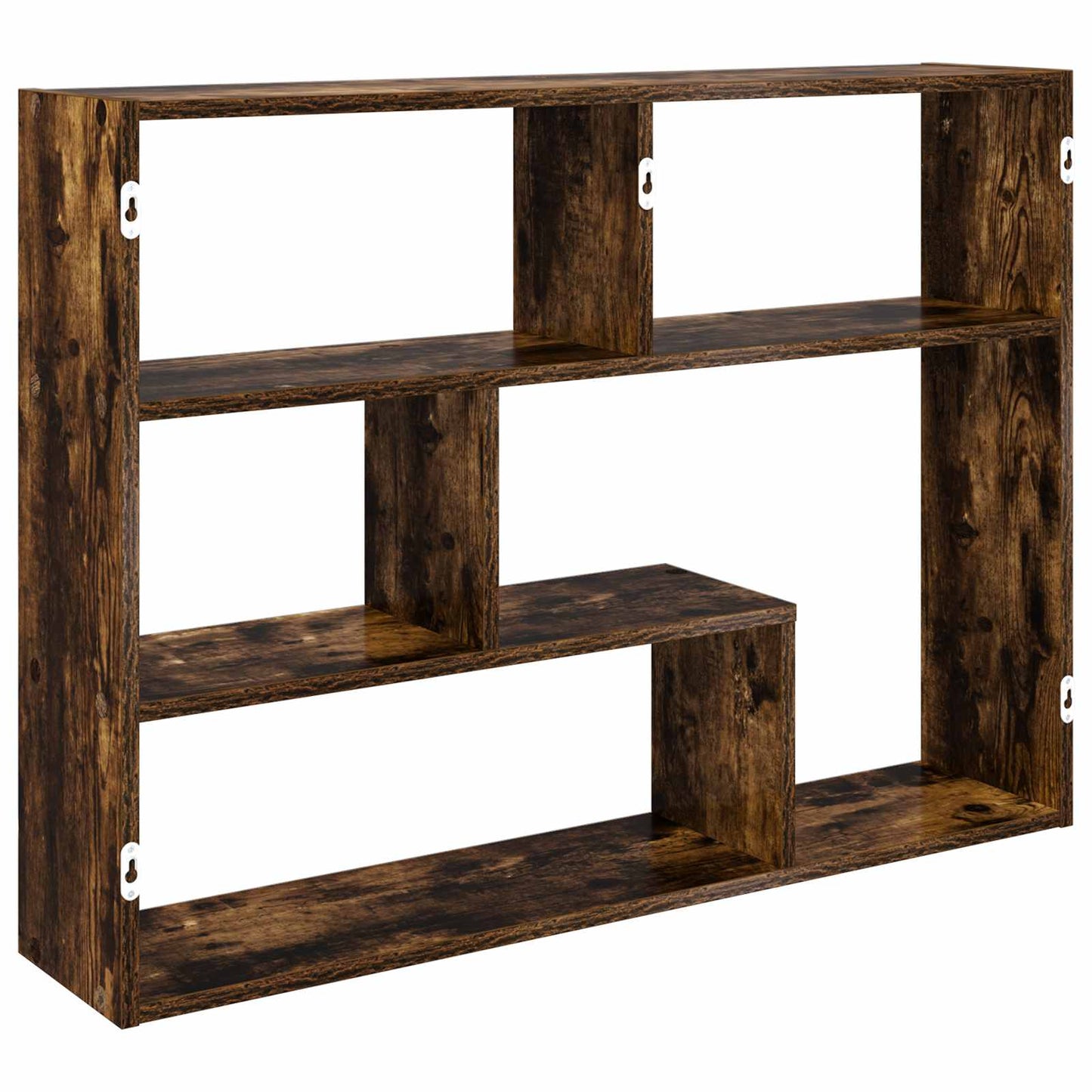 Vegghylle Veggmontert Brun 95 x 20 x 69,5 cm Konstruert tre