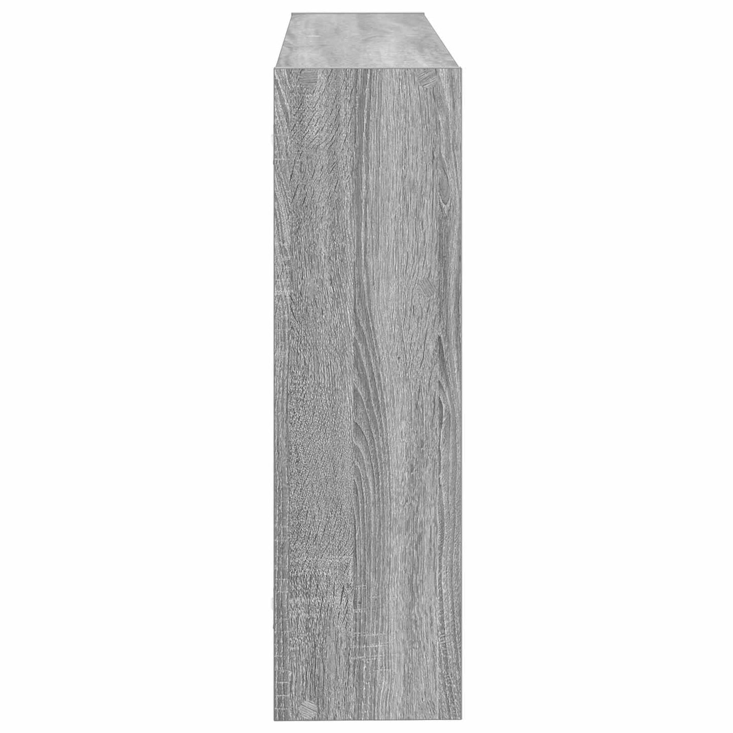 Vegghylle Veggmontert Grå 95 x 20 x 69,5 cm Konstruert tre
