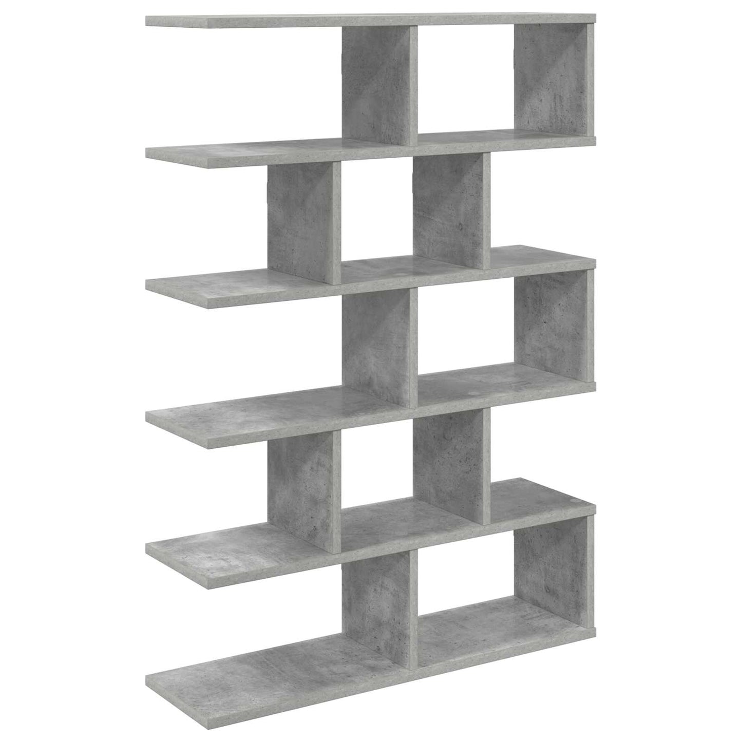 Vegghylle Betonggrå 70 x 20 x 100 cm Konstruert tre