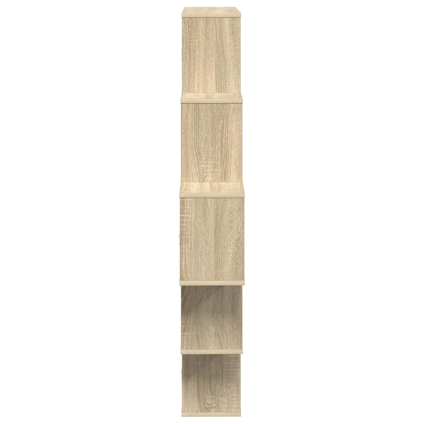 Vegghylle Sonoma eik 120 x 20 x 136 cm Konstruert tre