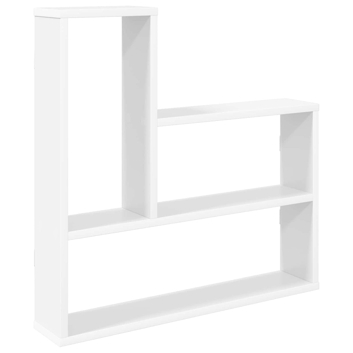 Vegghylle Hvit 60 x 11 x 60 cm Konstruert tre