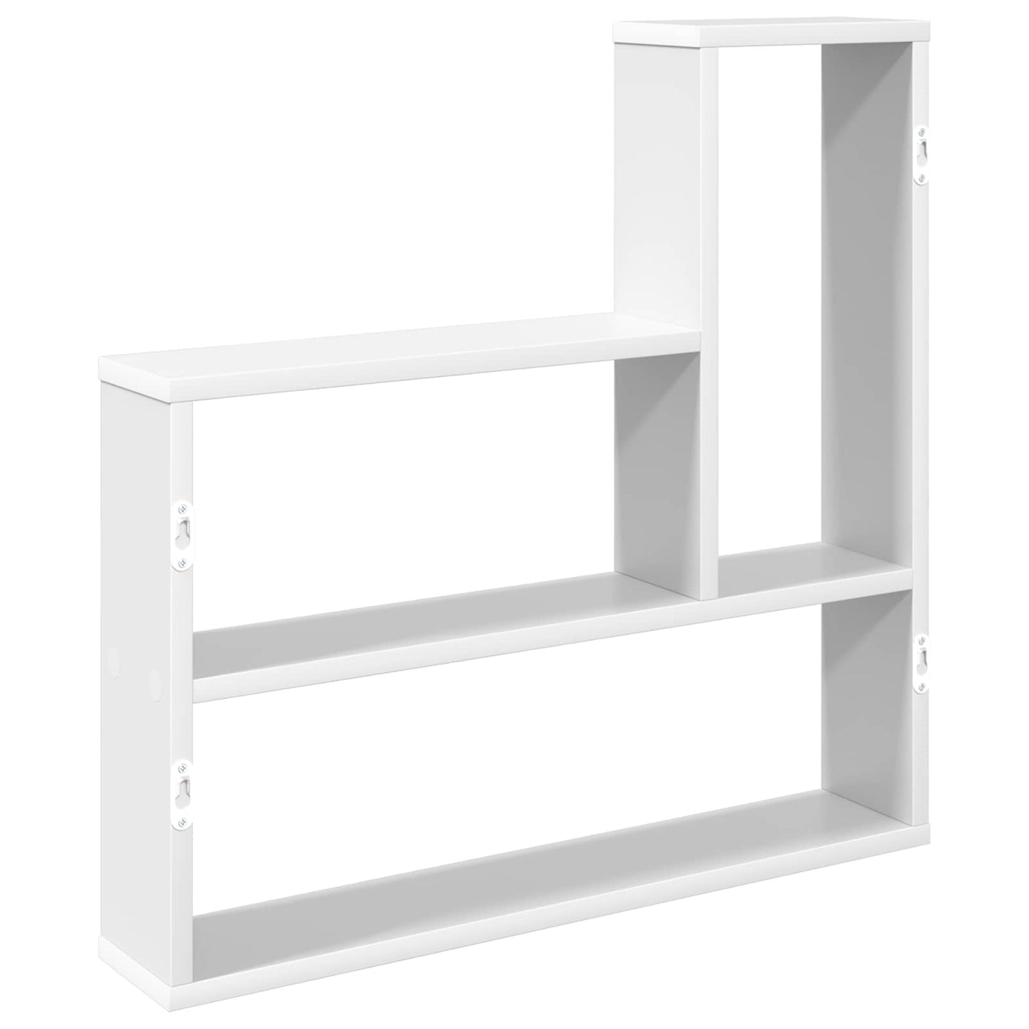 Vegghylle Hvit 60 x 11 x 60 cm Konstruert tre