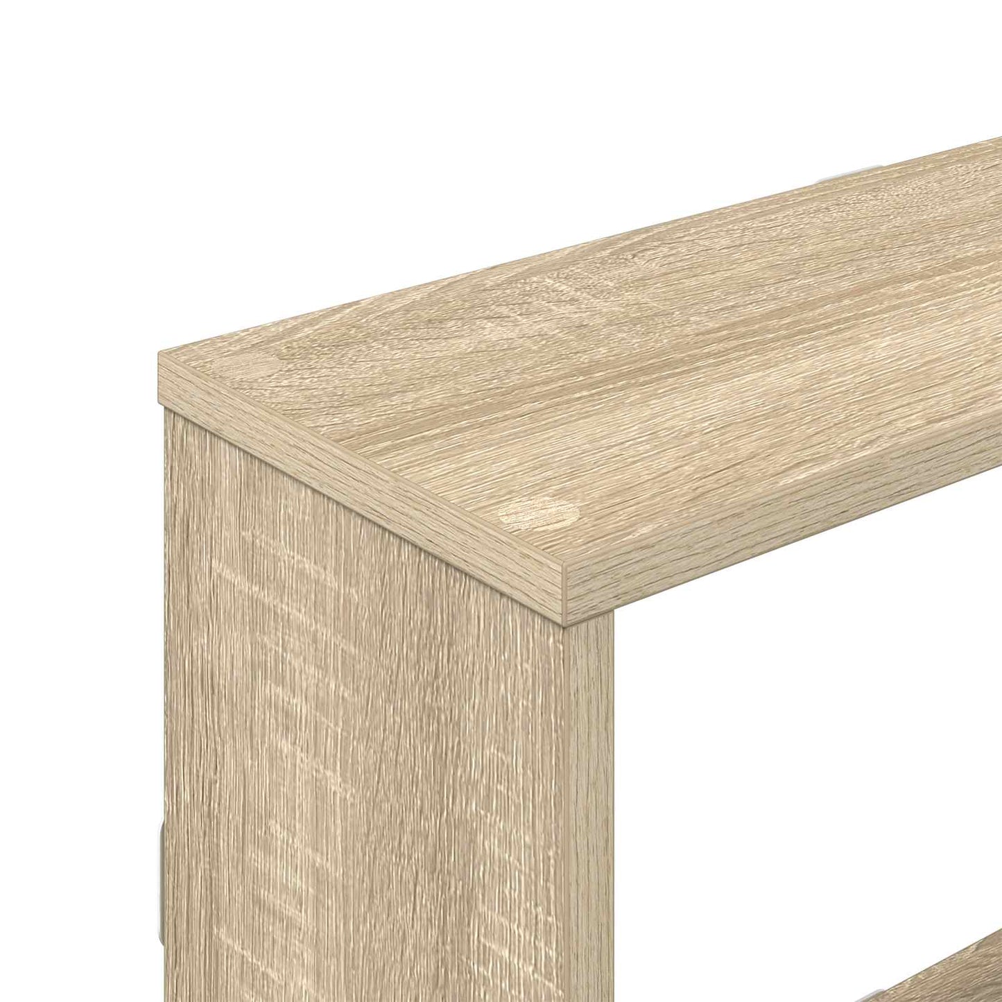 Vegghylle Sonoma eik 122 x 18 x 60 cm Konstruert tre