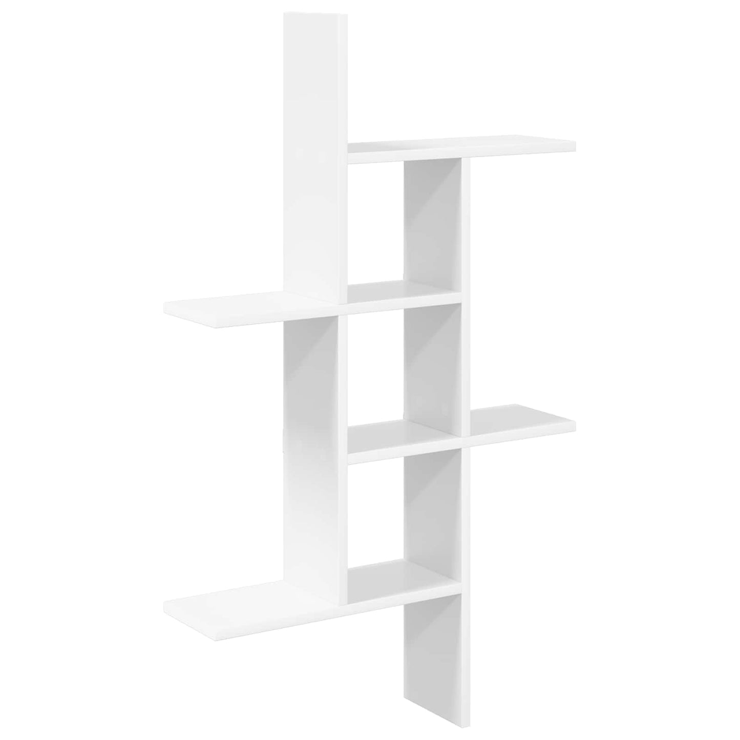 Vegghylle Hvit 61 x 15 x 102 cm Konstruert tre