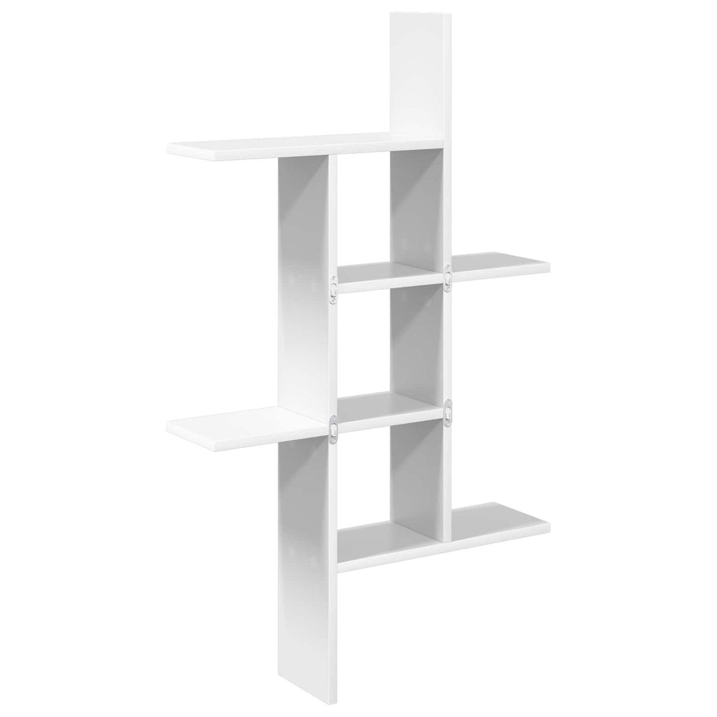 Vegghylle Hvit 61 x 15 x 102 cm Konstruert tre