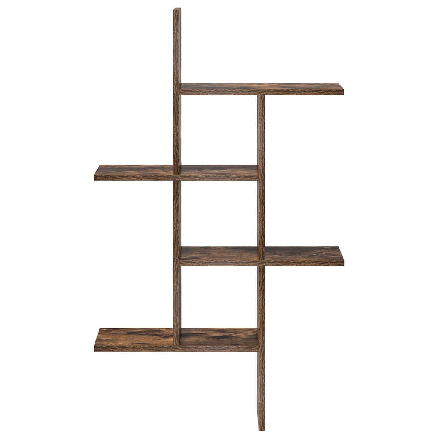 Vegghylle Røkt Eik 61 x 15 x 102 cm Konstruert tre