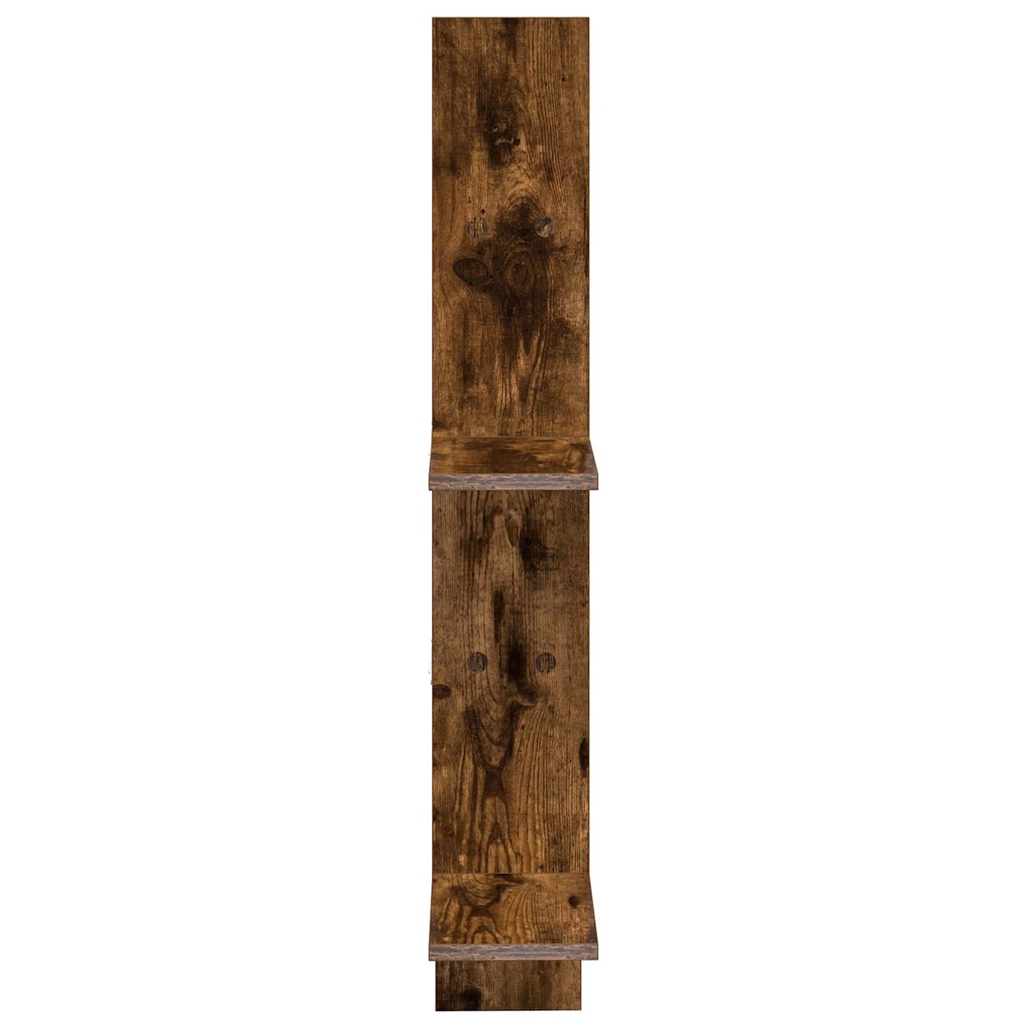 Vegghylle Røkt Eik 61 x 15 x 102 cm Konstruert tre