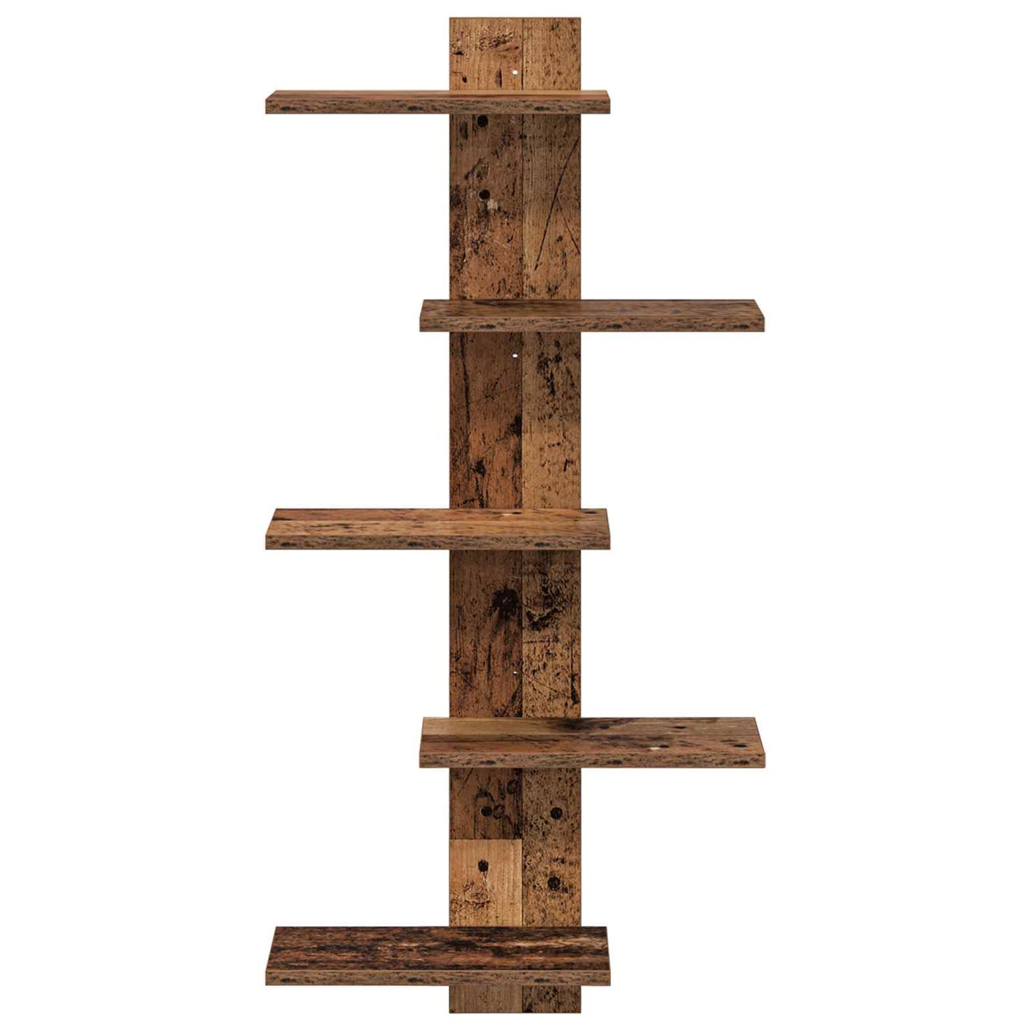 Vegghengt Flytende Hylle Gammelt tre 48,5 x 15 x 101 cm