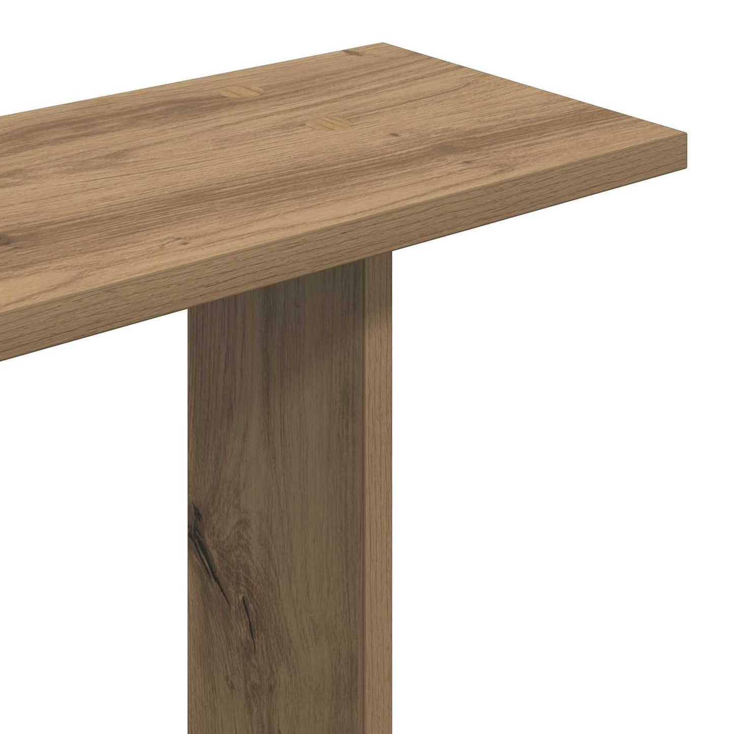 Vegghylle Artisan eik 80 x 20 x 96 cm Konstruert tre