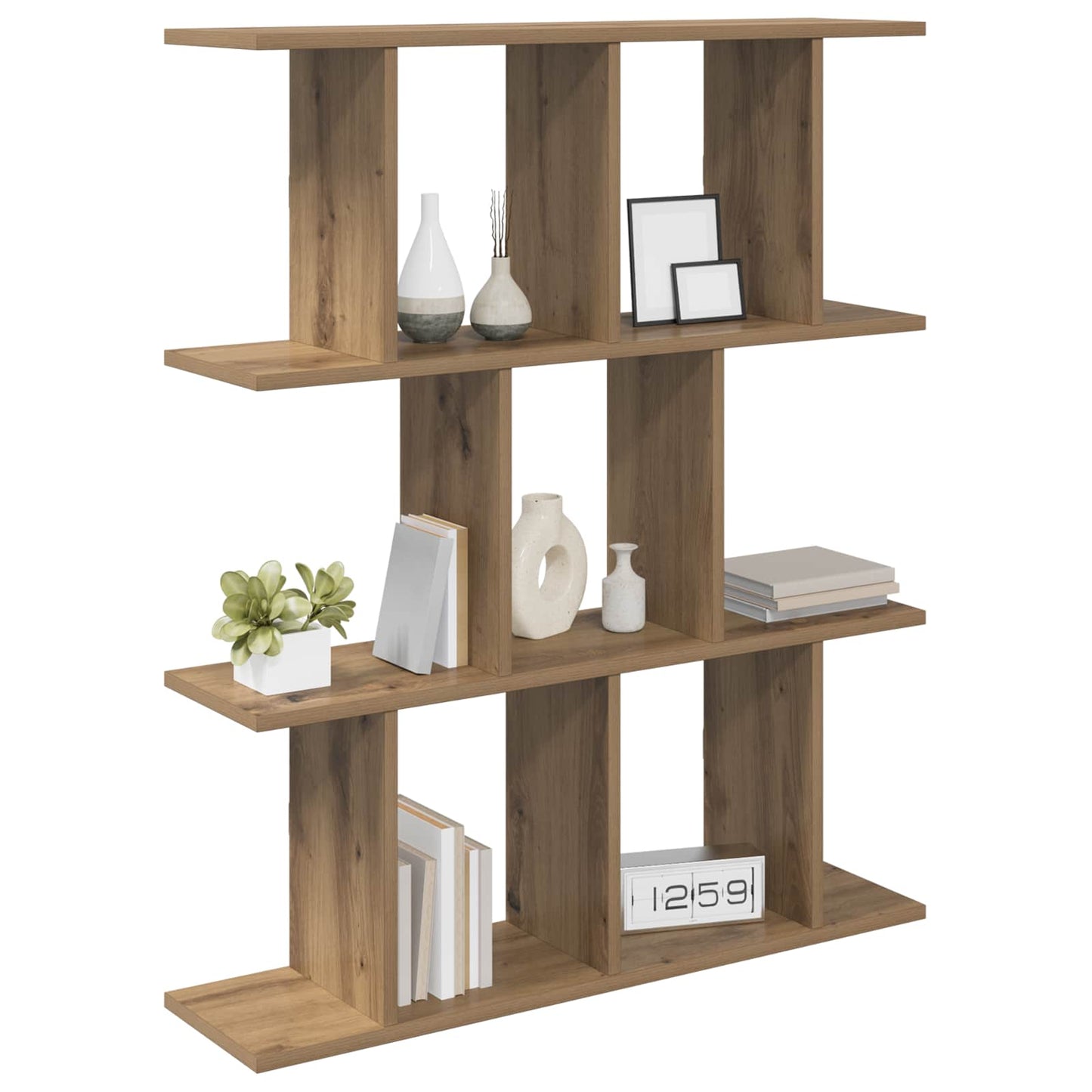 Vegghylle Artisan eik 80 x 20 x 96 cm Konstruert tre