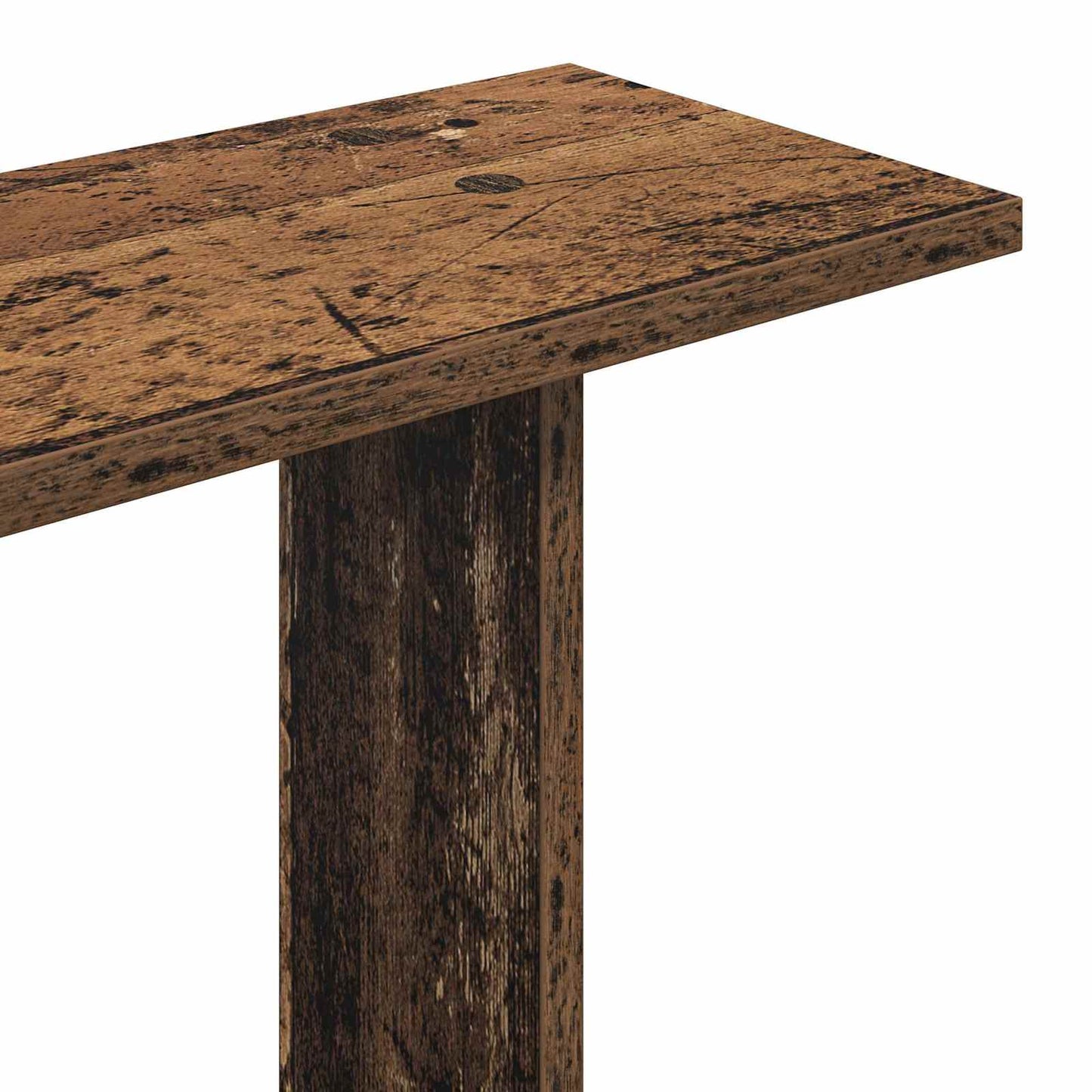 Vegghylle Gammelt tre 102 x 20 x 96 cm Konstruert tre