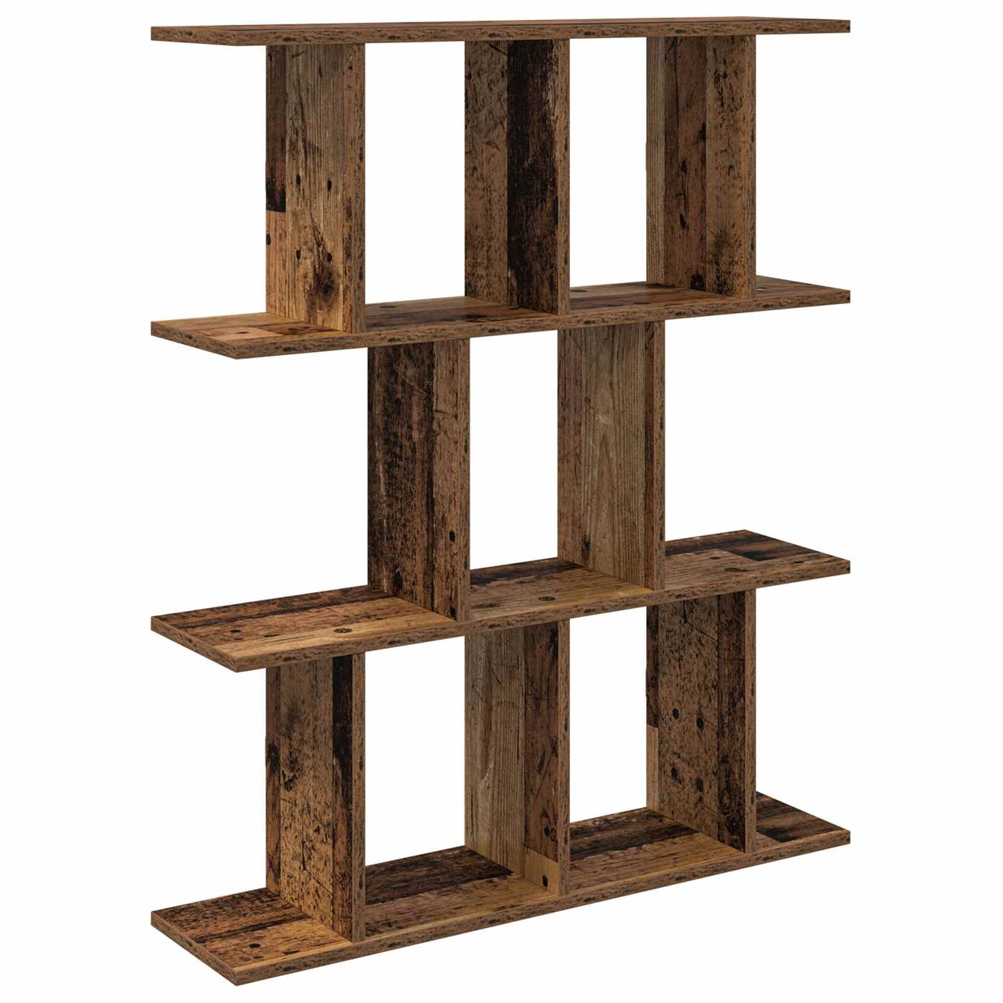 Vegghylle Gammelt tre 102 x 20 x 96 cm Konstruert tre