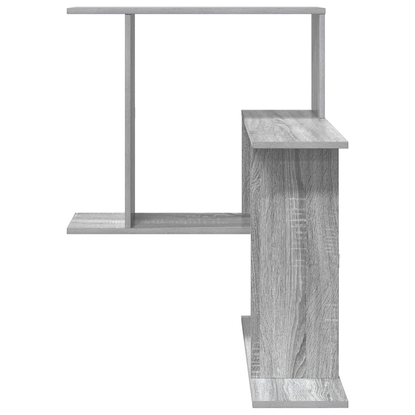 Vegghylle Grå Sonoma 67 x 67 x 87 cm Konstruert tre