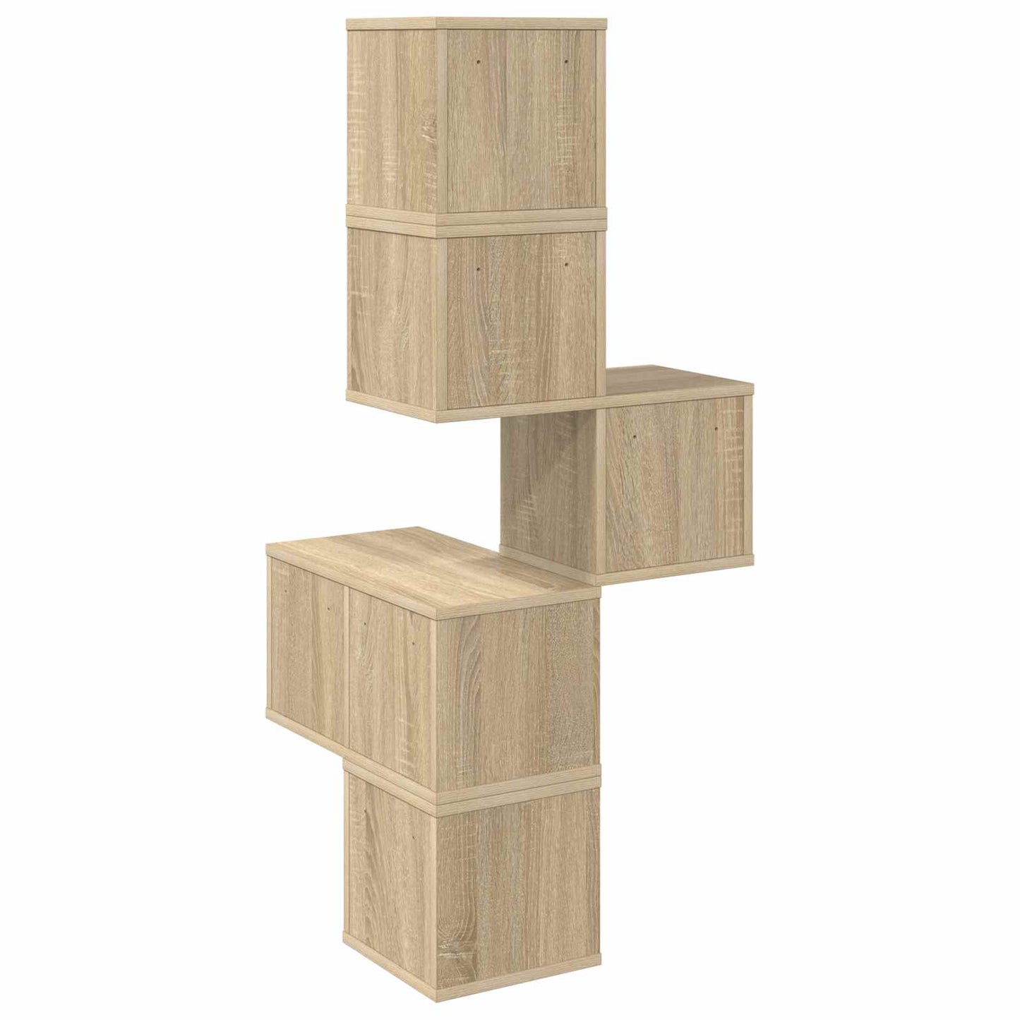 Vegghjørneskap Sonoma eik 48 x 48 x 120 cm Konstruert tre