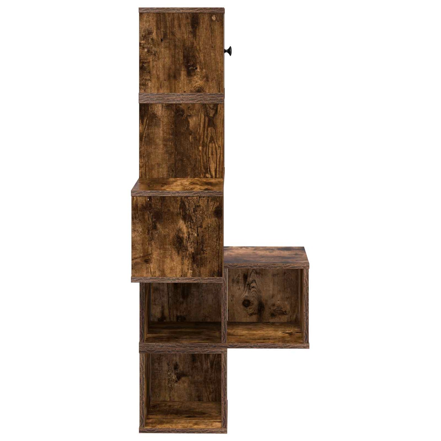 Vegghjørneskap Røkt Eik 48 x 48 x 120 cm Konstruert tre