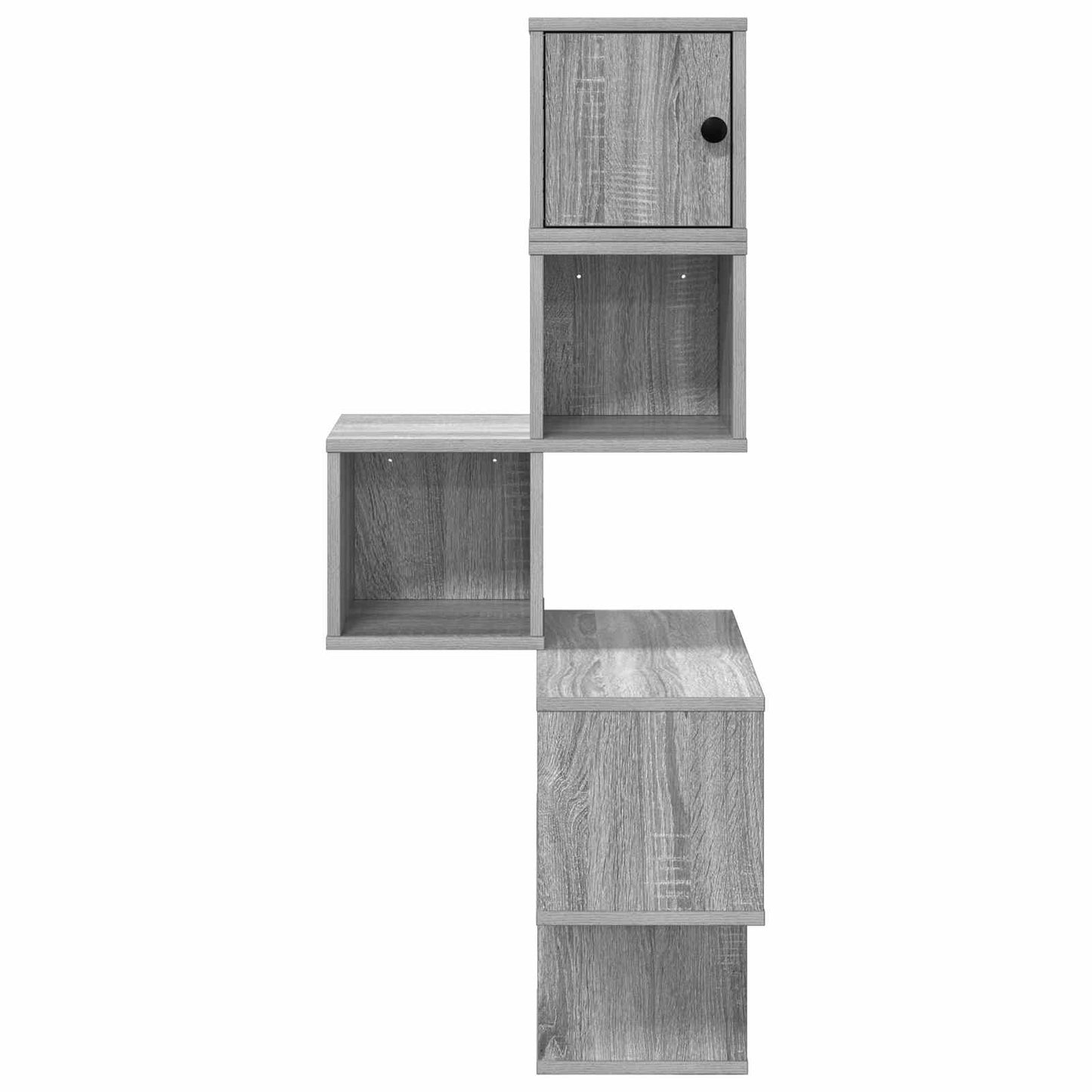 Vegghjørneskap Grå Sonoma 48 x 48 x 120 cm Konstruert tre