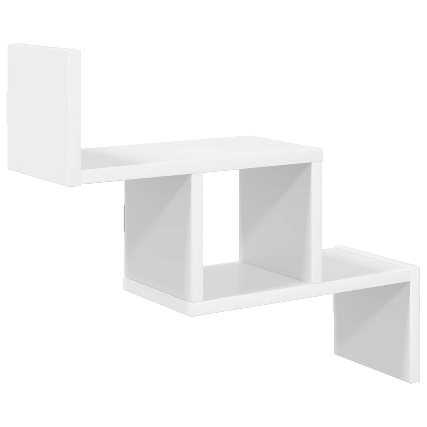 Vegghylle Hvit 48 x 15 x 42 cm Konstruert tre