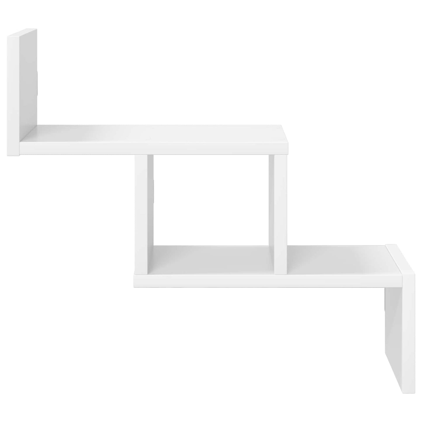 Vegghylle Hvit 48 x 15 x 42 cm Konstruert tre